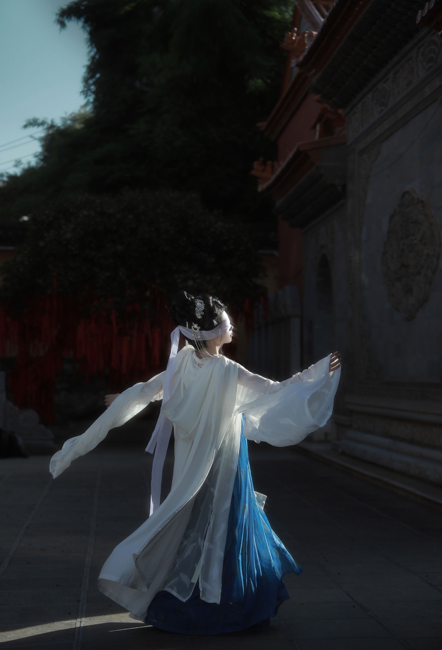 图片[3]-一枝眠眠 – 《青山有色，白鹤忘机》[22P]-COS写真在线网