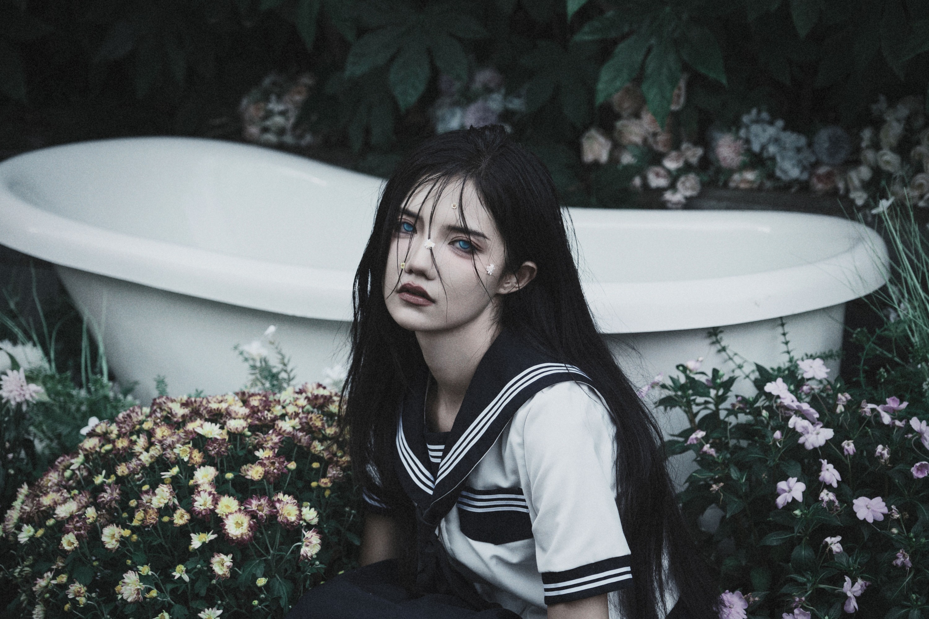 图片[3]-多米Domy – 《潮湿绿意》[26P]-COS写真在线网