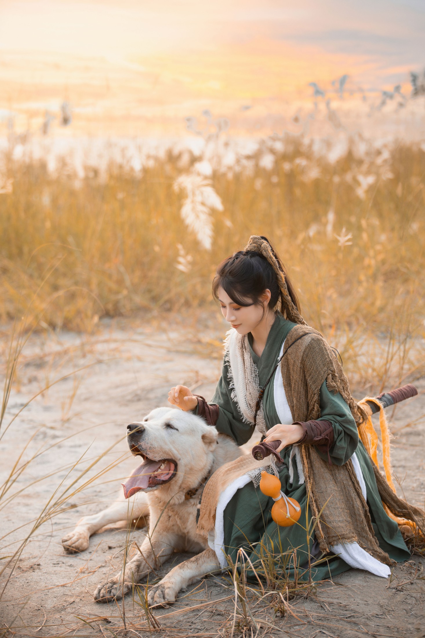 图片[4]-初茶 – 《芦花行》[22P]-COS写真在线网