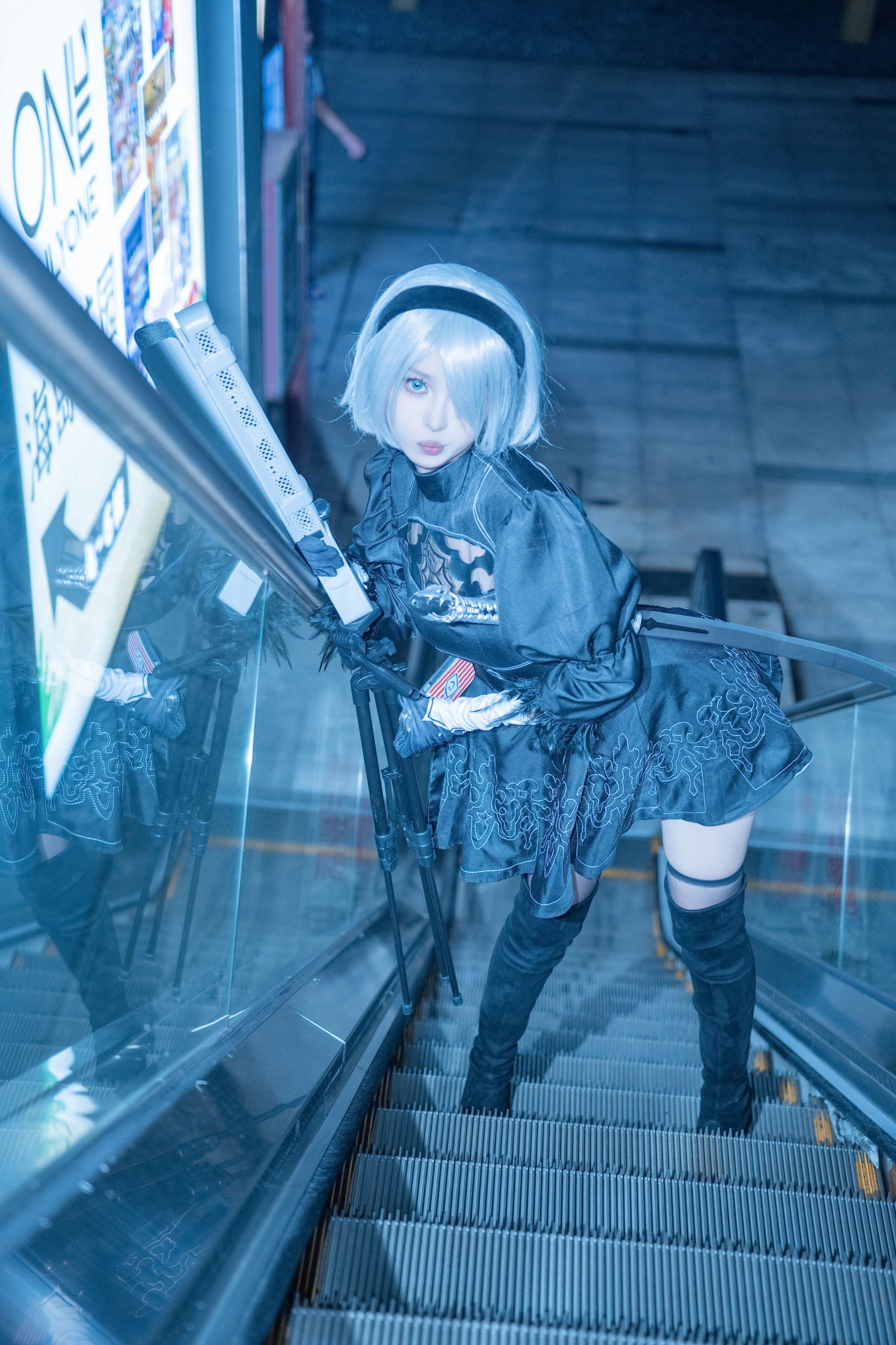 图片[4]-穆夏夏夏 – 《COS机械纪元2B》[23P]-COS写真在线网