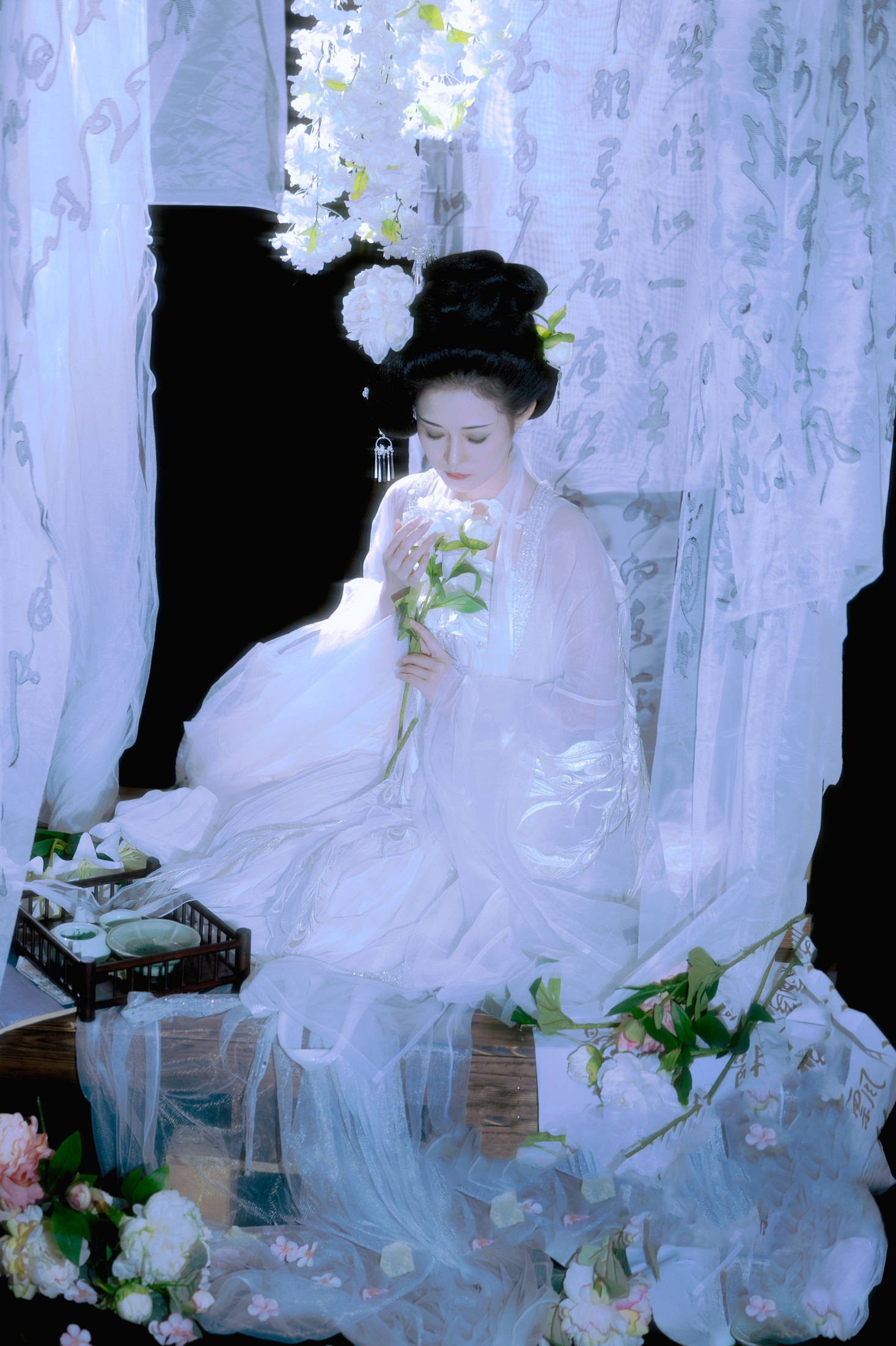 图片[4]-芋媛一碗 – 《白牡丹》[22P]-COS写真在线网