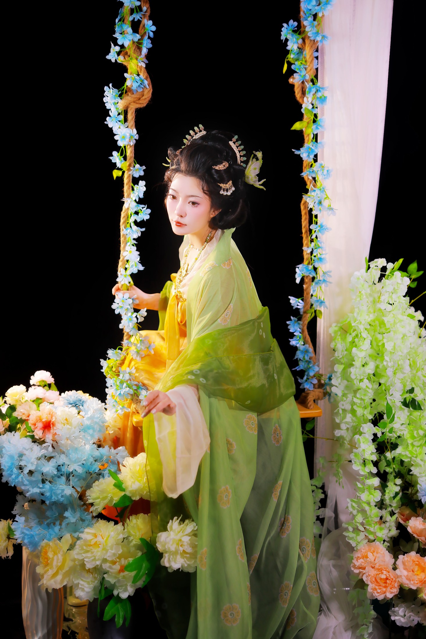 图片[3]-猫子子 – 《秋千语》[22P]-COS写真在线网