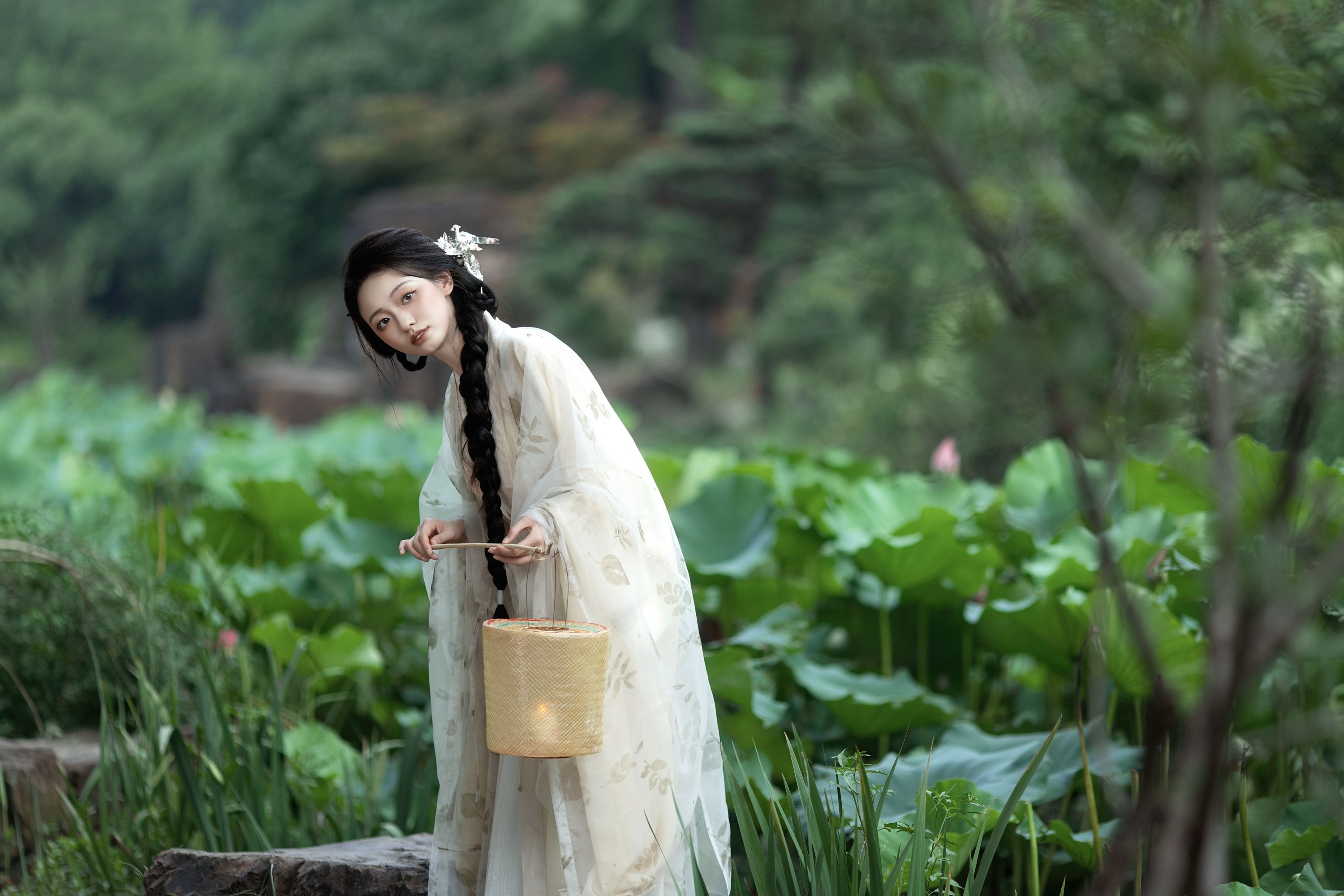 图片[5]-小羊爱干饭 – 《荷》[27P]-COS写真在线网