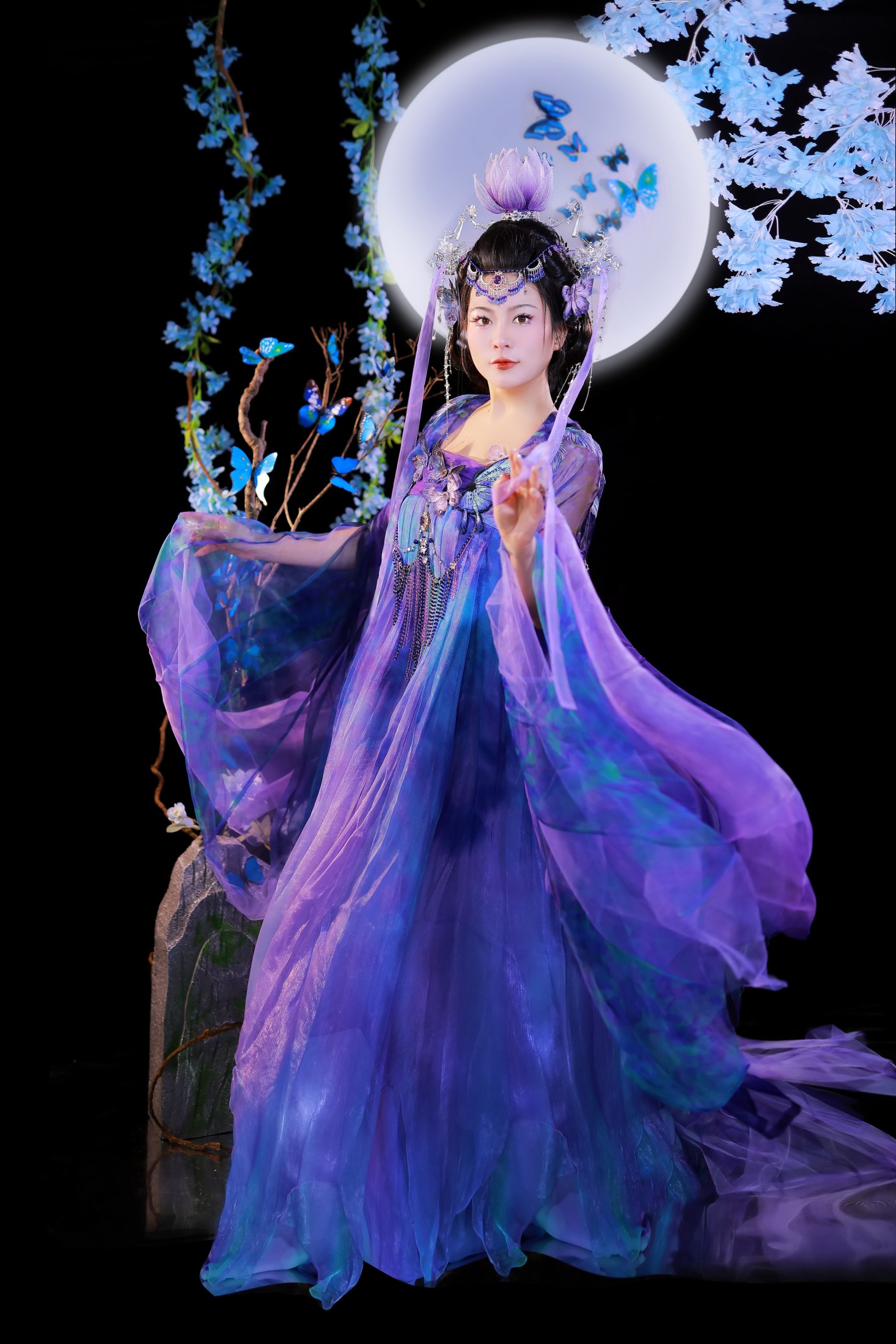 图片[4]-猫子子 – 《暗夜蝶》[22P]-COS写真在线网