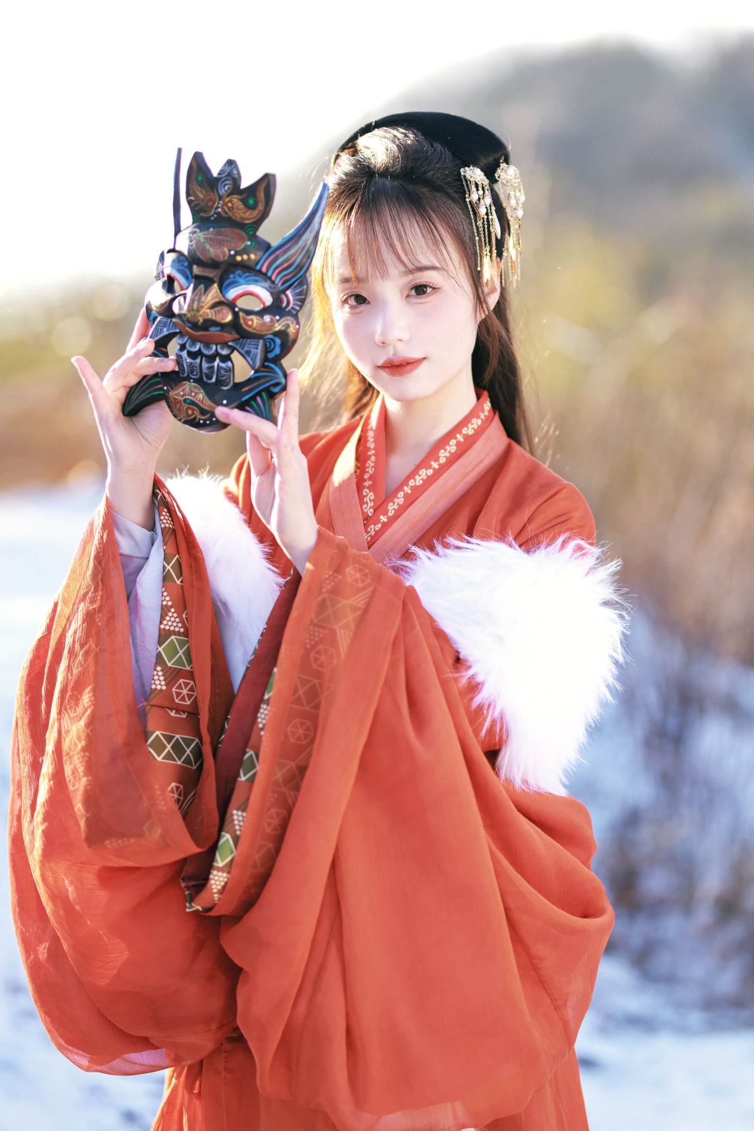 图片[3]-伊伊 – 《夜雪》[20P]-COS写真在线网