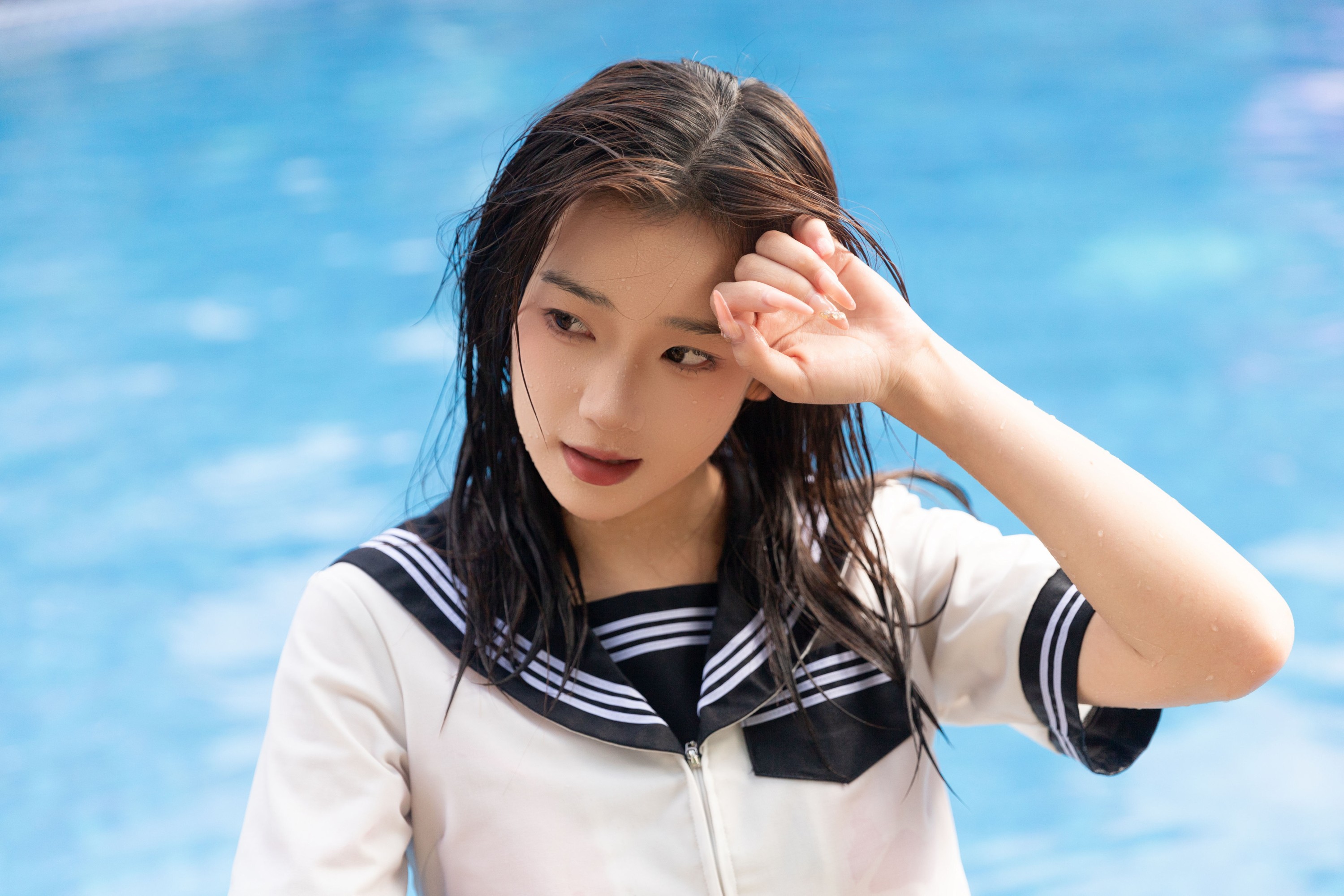 图片[4]-To小北 – 《夏日泳池》[22P]-COS写真在线网
