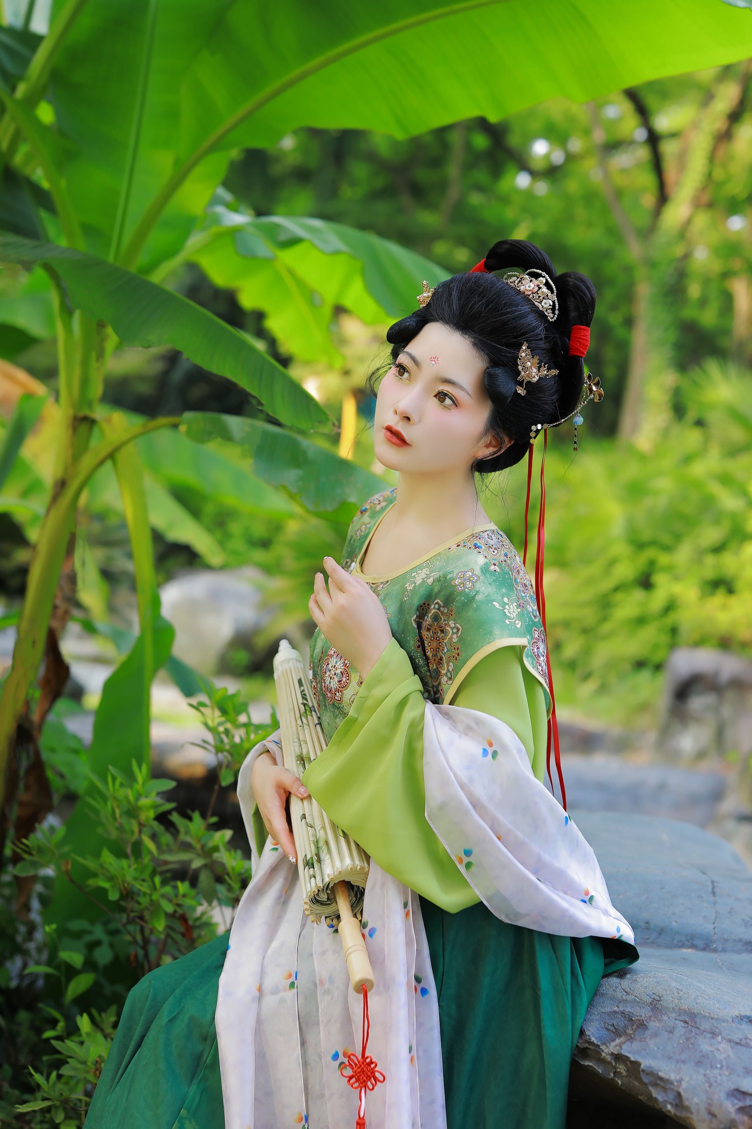 图片[5]-猫子子 – 《绿罗裙》[25P]-COS写真在线网