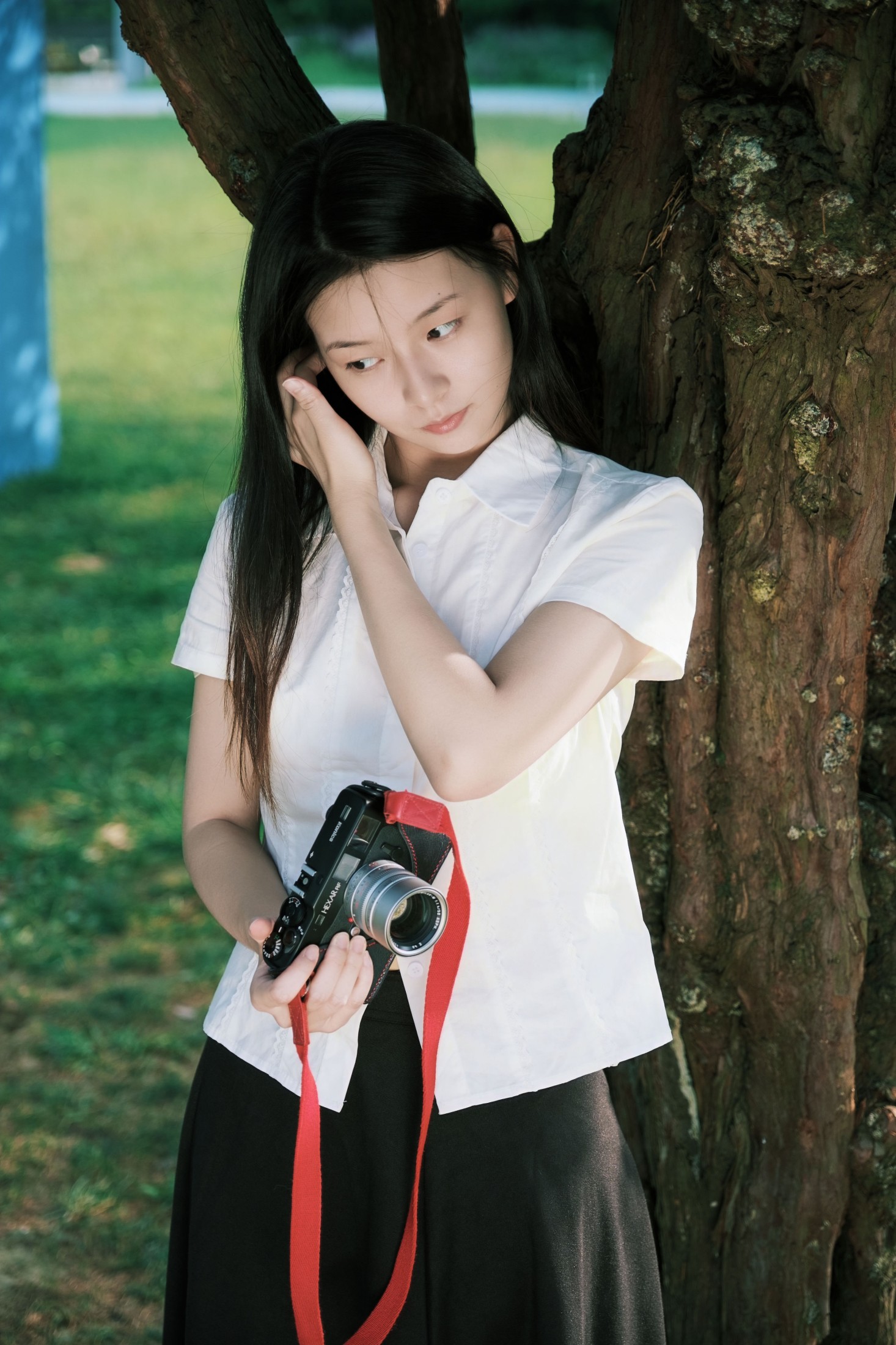 图片[6]-蝴蝶妹妹 – 《夏日草坪》[24P]-COS写真在线网