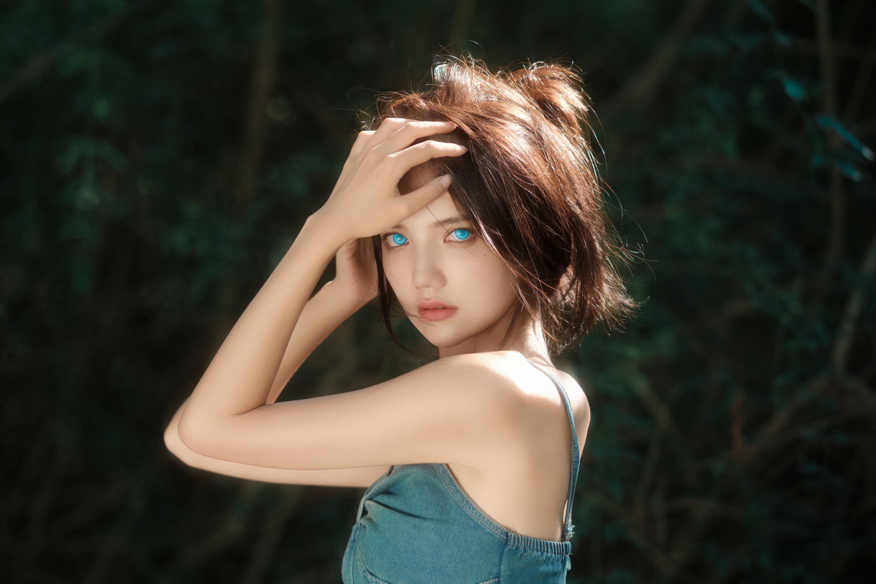 图片[5]-多米Domy – 《蓝色深瞳》[27P]-COS写真在线网