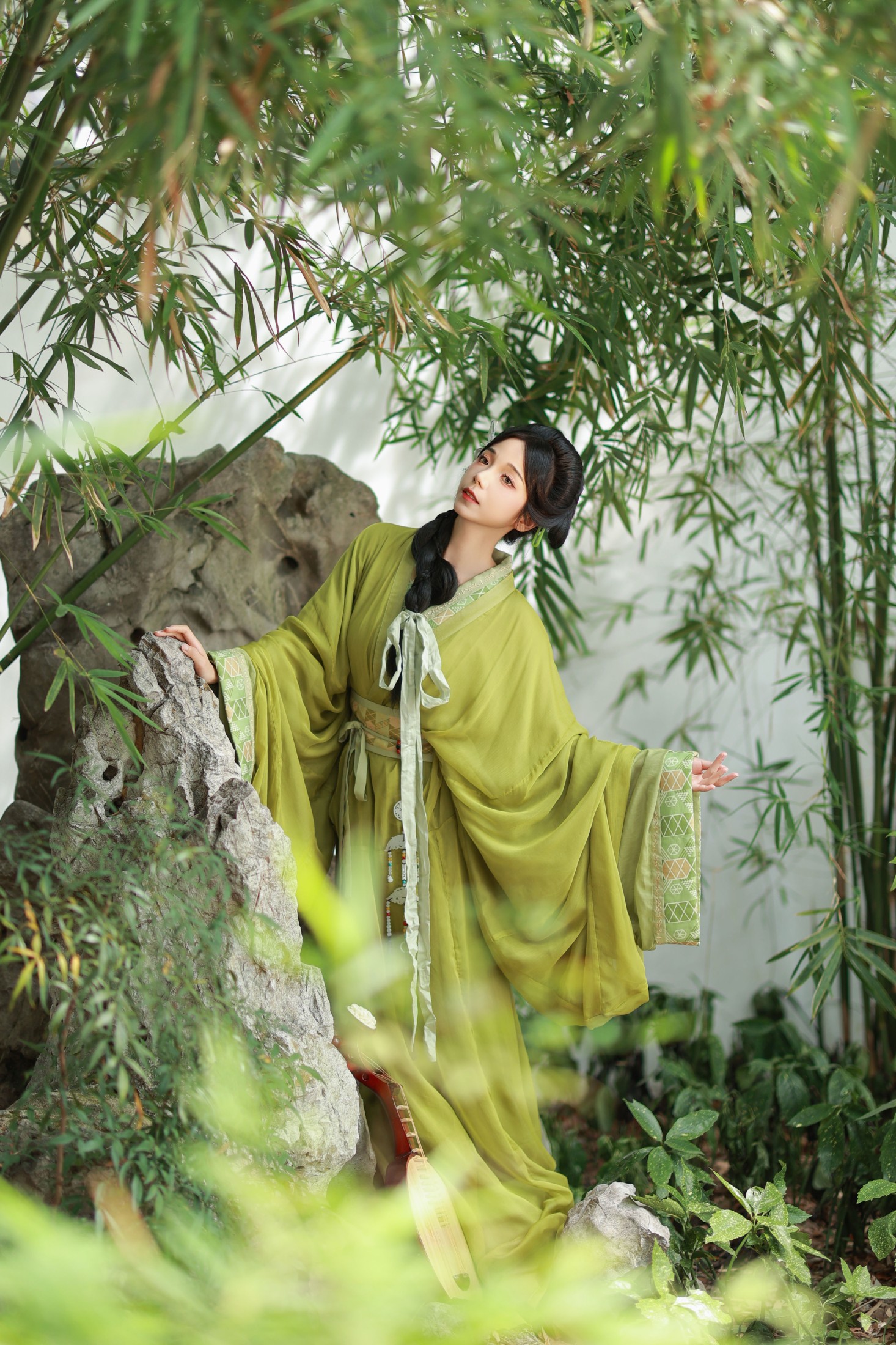 图片[5]-戒软糖 – 《绿意浓》[25P]-COS写真在线网