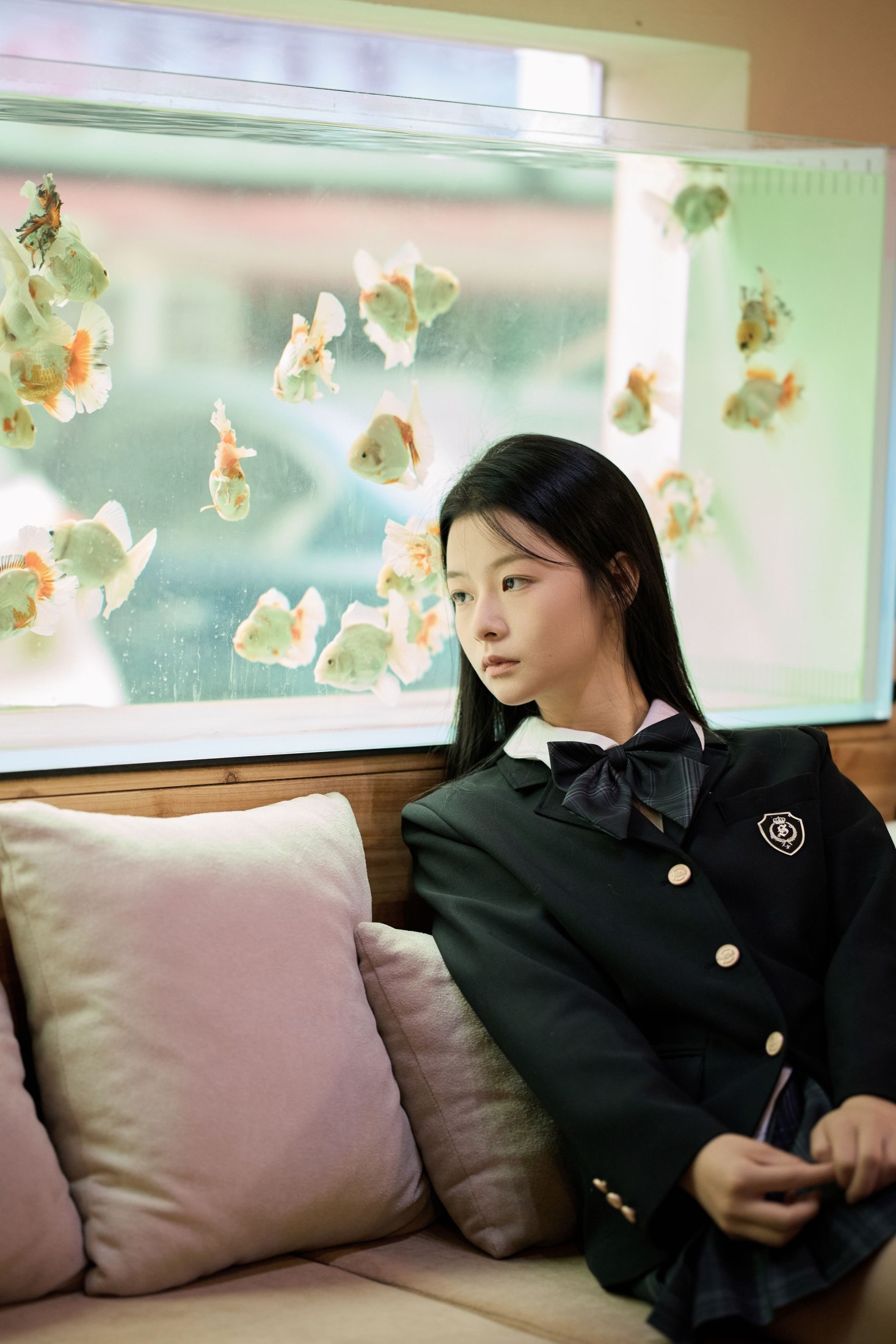 图片[3]-蝴蝶妹妹 – 《jk奶茶店》[22P]-COS写真在线网