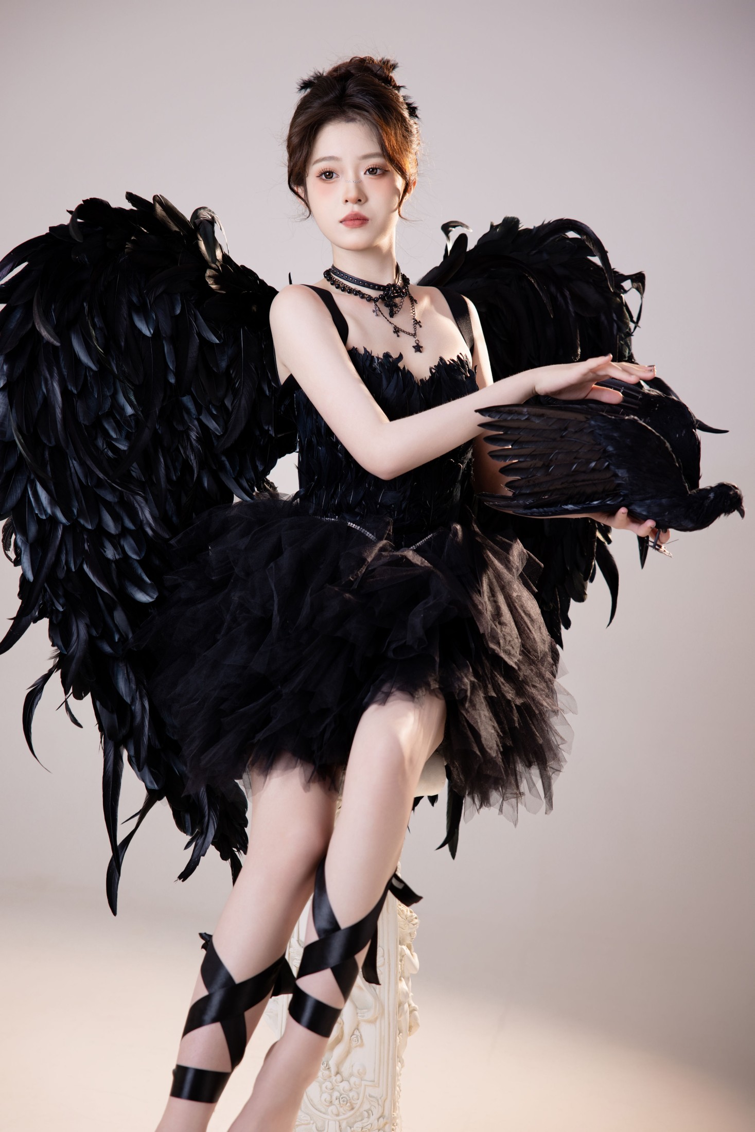 图片[4]-白老板 – 《黑天使》[22P]-COS写真在线网