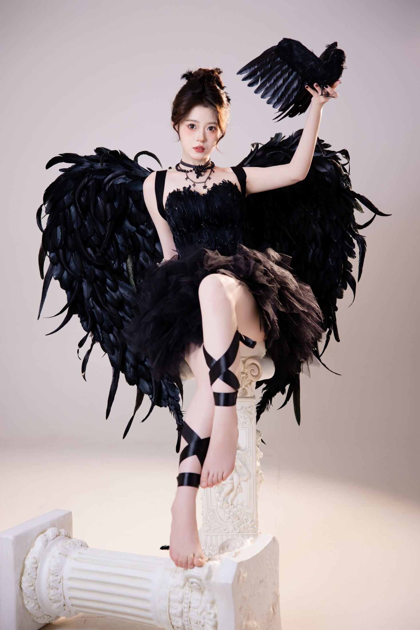 图片[6]-白老板 – 《黑天使》[22P]-COS写真在线网