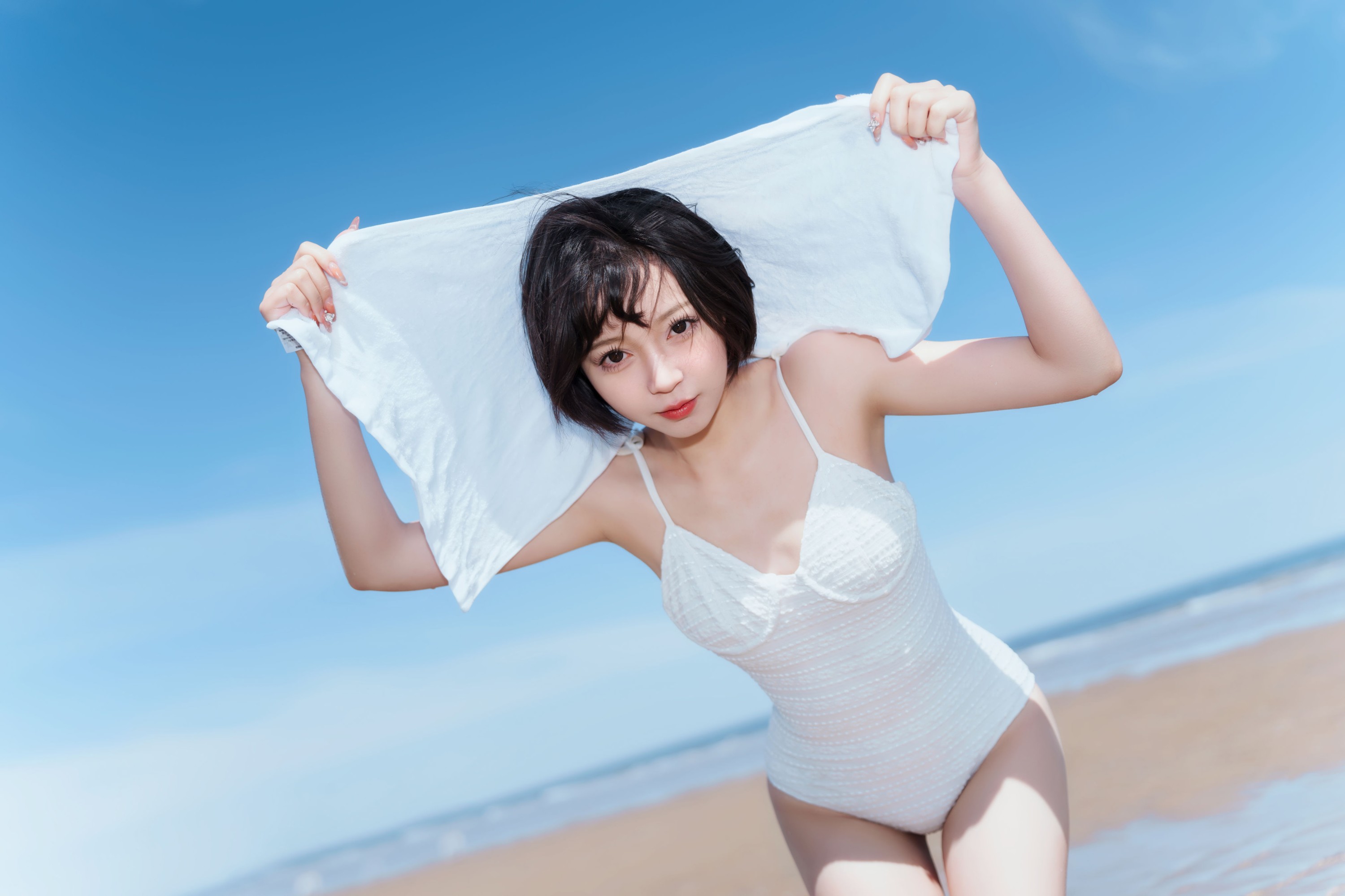 图片[4]-Disexi思宁 – 《沙滩上的一抹白色》[30P]-COS写真在线网