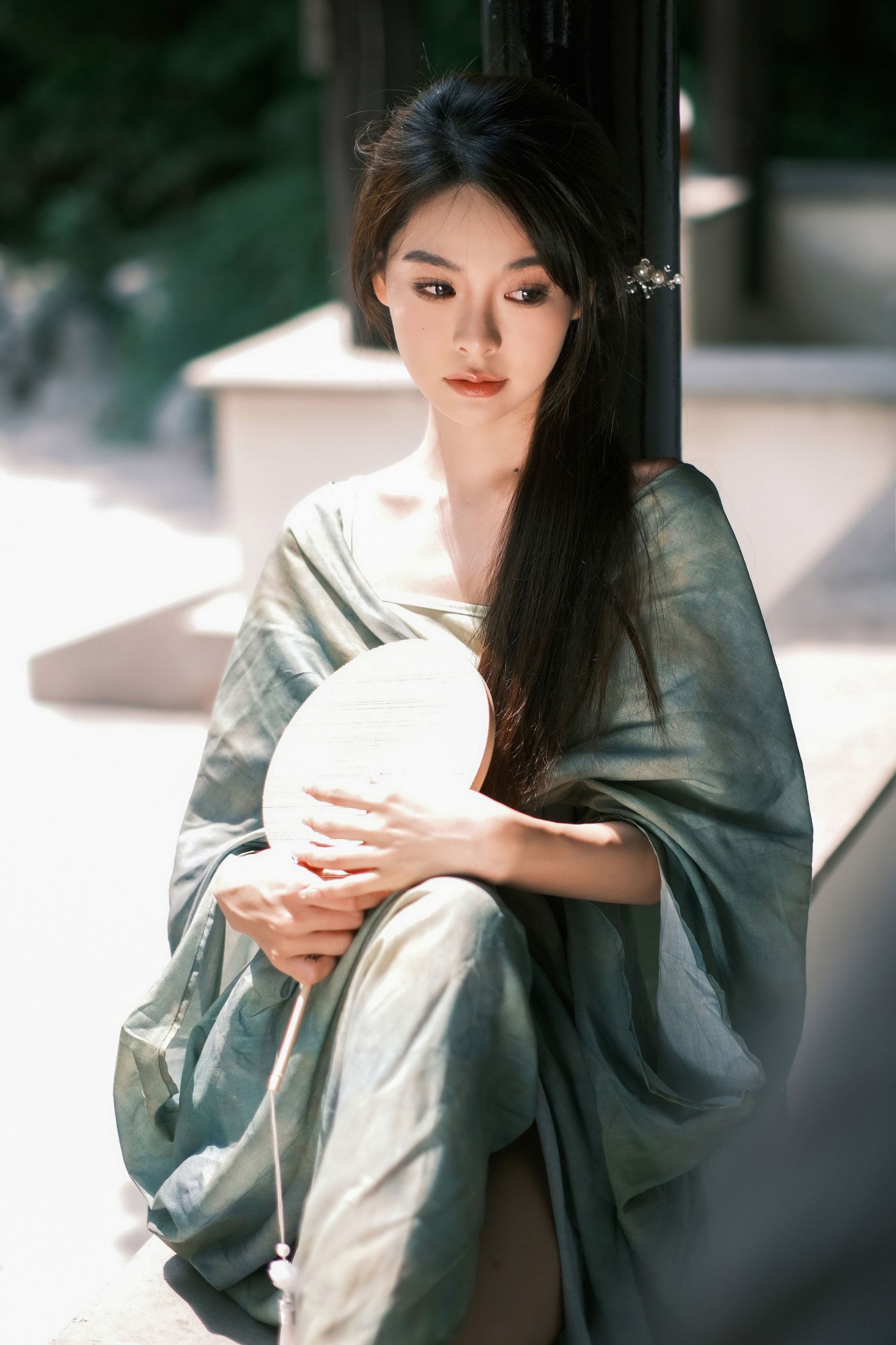 图片[3]-骞骞 – 《青山烟雨客 恰似故人来》[27P]-COS写真在线网