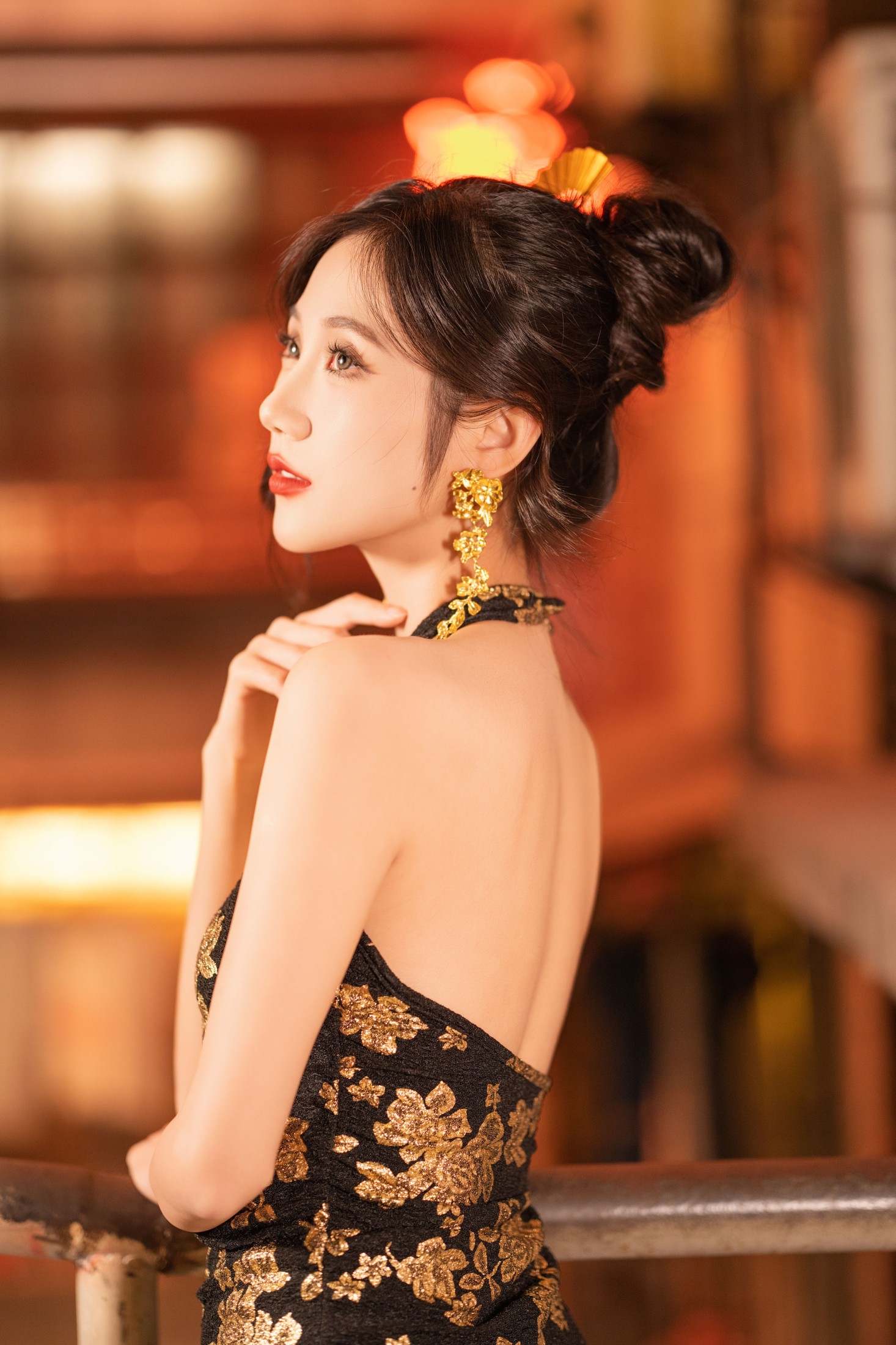 图片[5]-o1ne万 – 《夜色旗袍，璀璨华章》[25P]-COS写真在线网