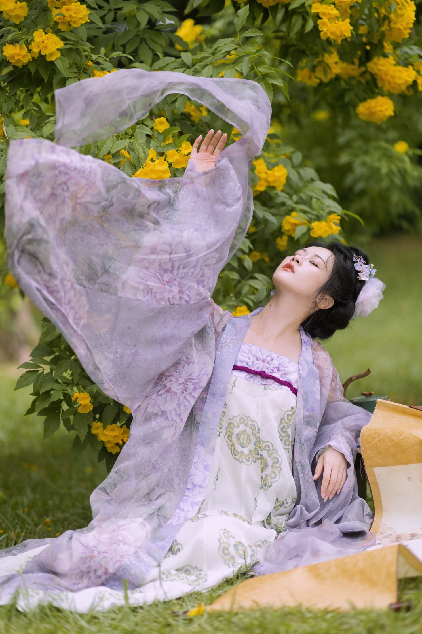图片[4]-神赐杏杏 – 《晚秋花》[29P]-COS写真在线网