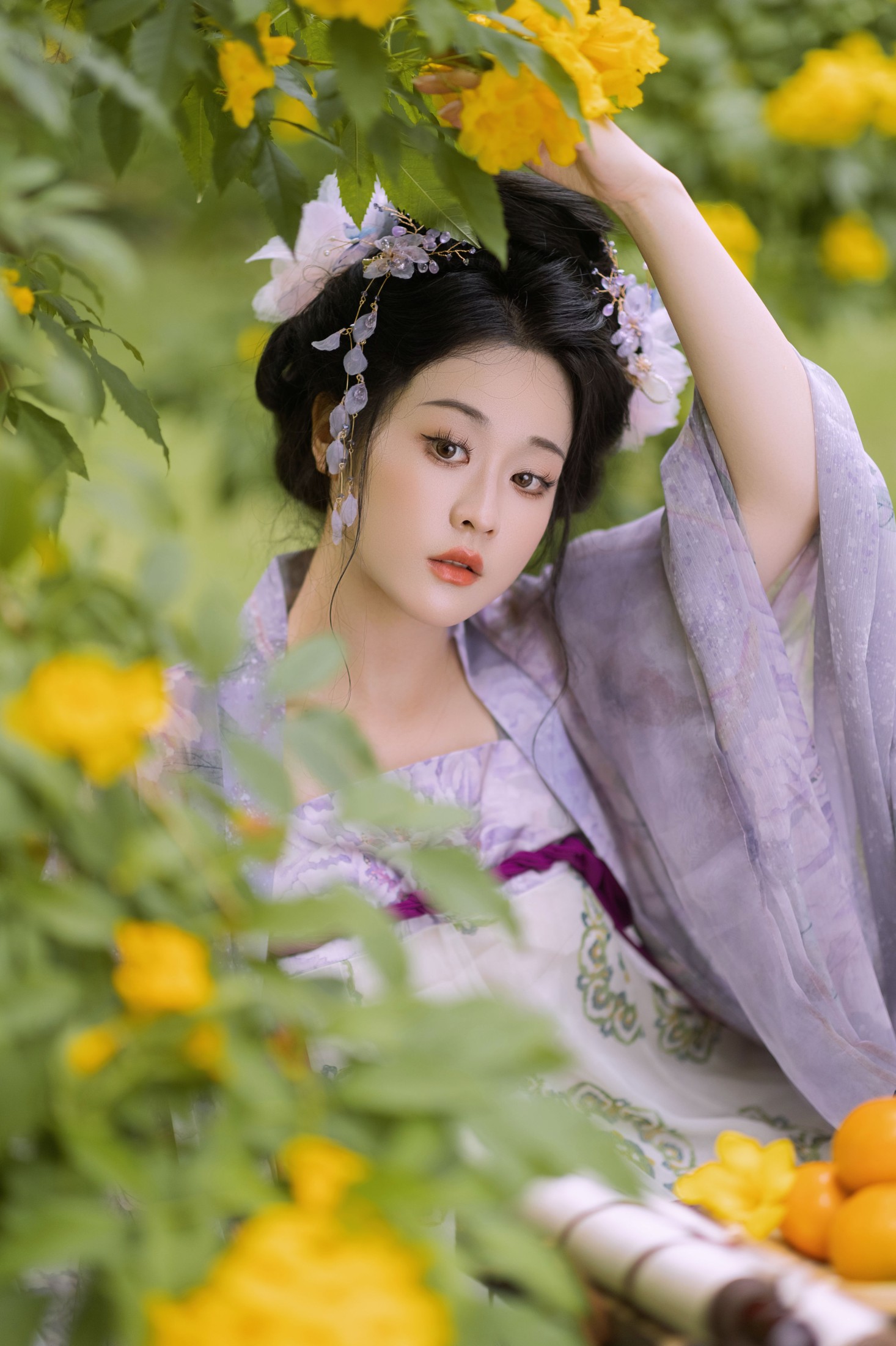 图片[3]-神赐杏杏 – 《晚秋花》[29P]-COS写真在线网