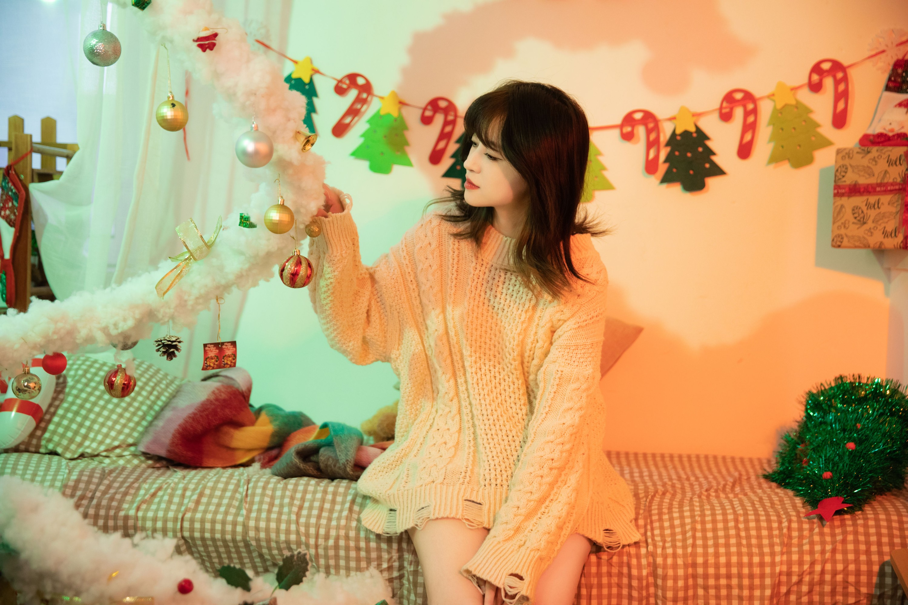 图片[4]-壹萱- – 《圣诞树》[22P]-COS写真在线网