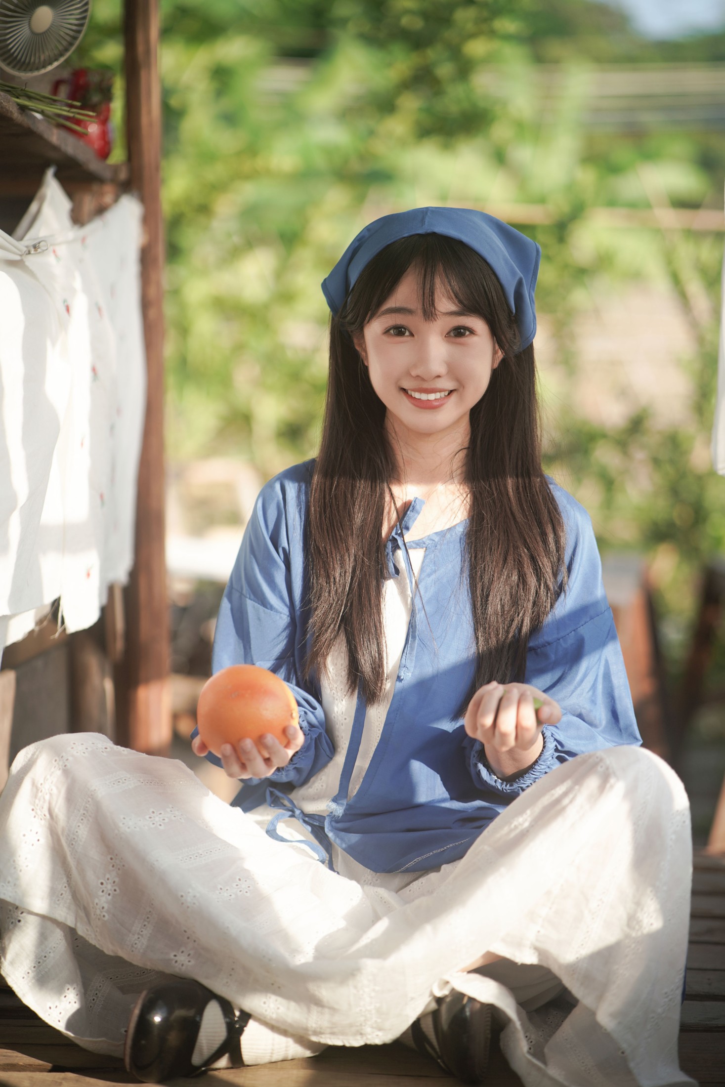 图片[3]-巨大王 – 《田园暮歌，花裙少女之韵》[34P]-COS写真在线网