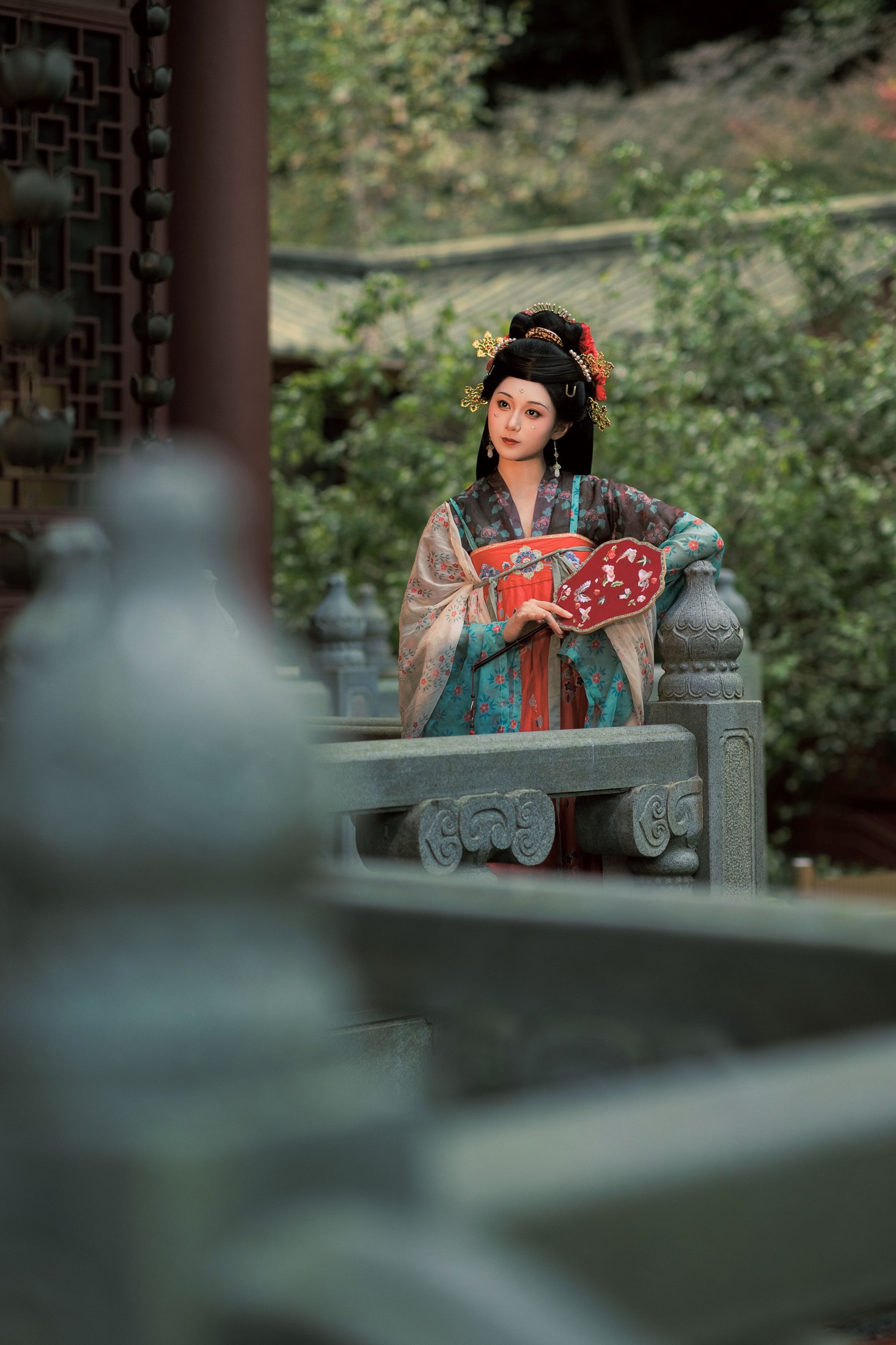 图片[5]-郑钰熙 – 《山寺踏秋》[26P]-COS写真在线网