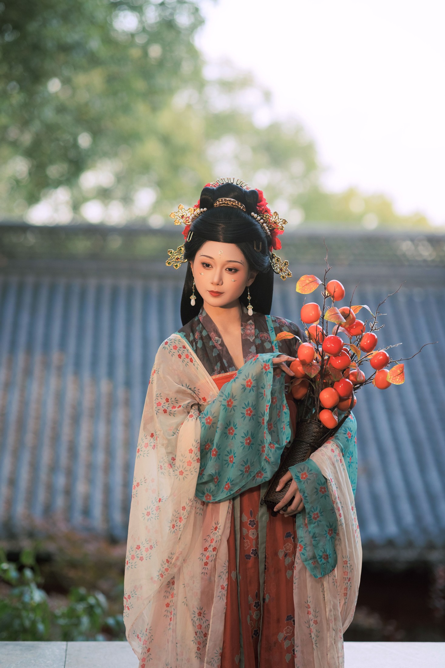 图片[3]-郑钰熙 – 《山寺踏秋》[26P]-COS写真在线网