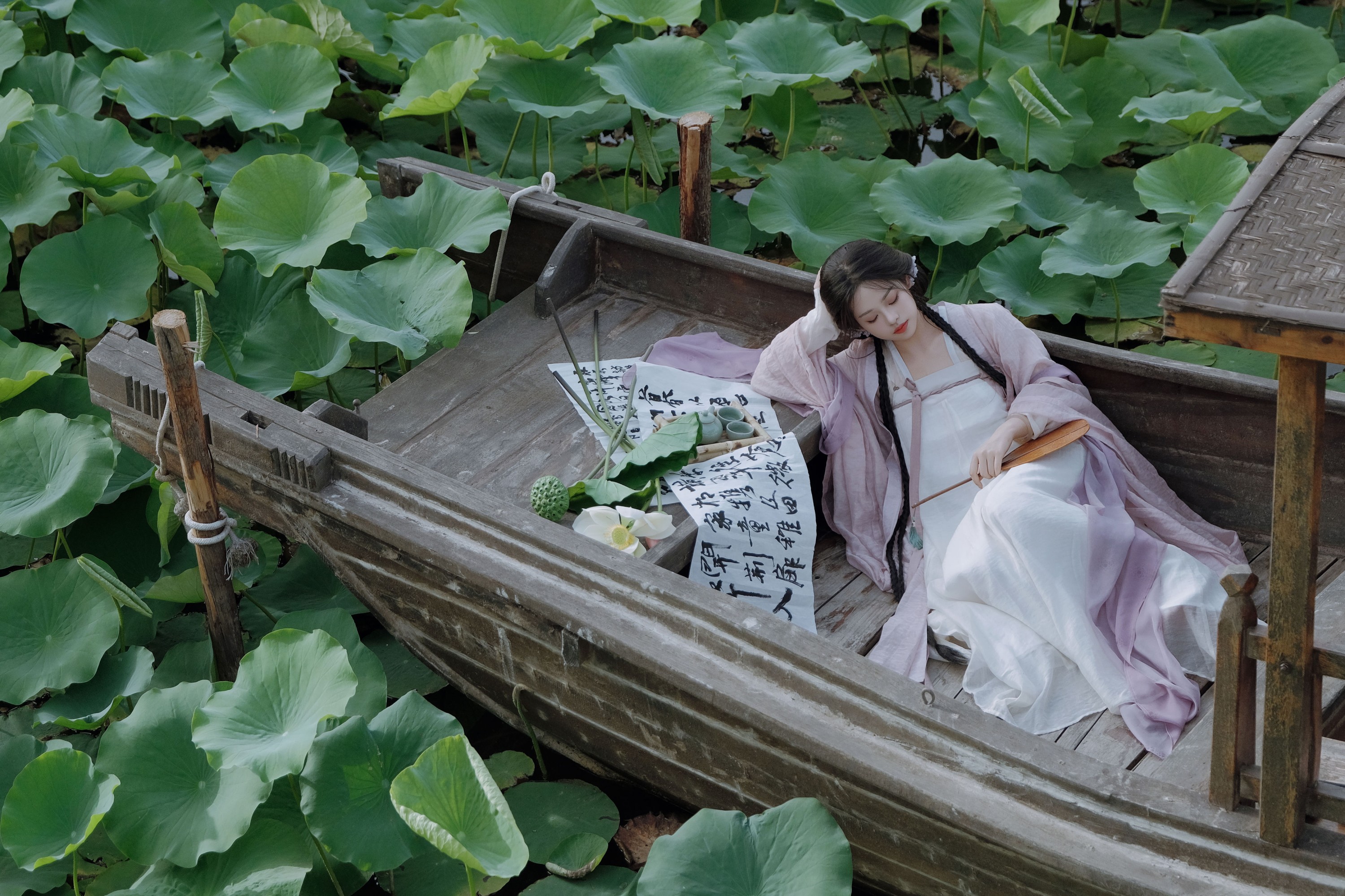 图片[5]-瑶瑶 – 《荷》[17P]-COS写真在线网