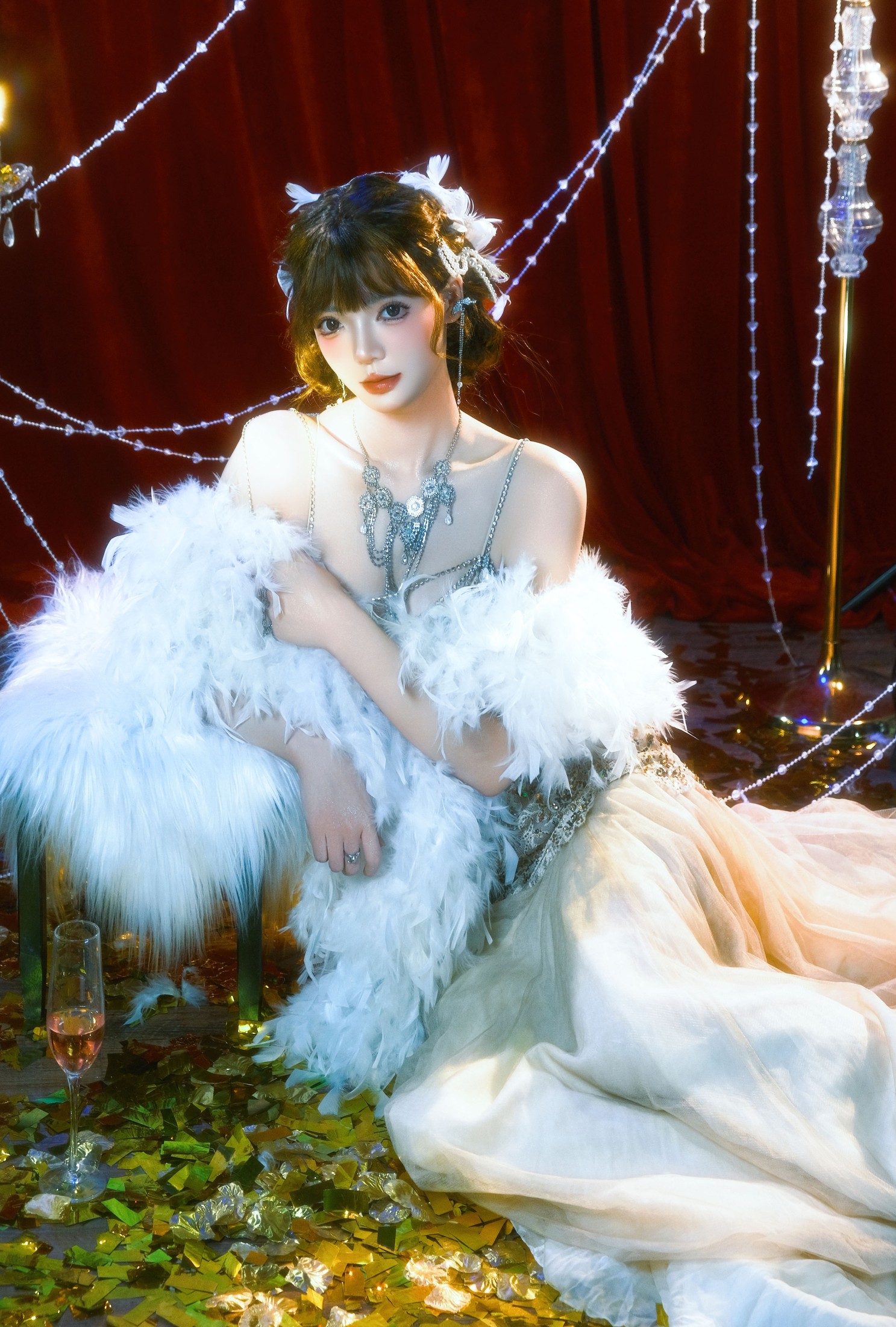 图片[5]-宿命恋人 – 《女明星的圣诞晚宴》[22P]-COS写真在线网