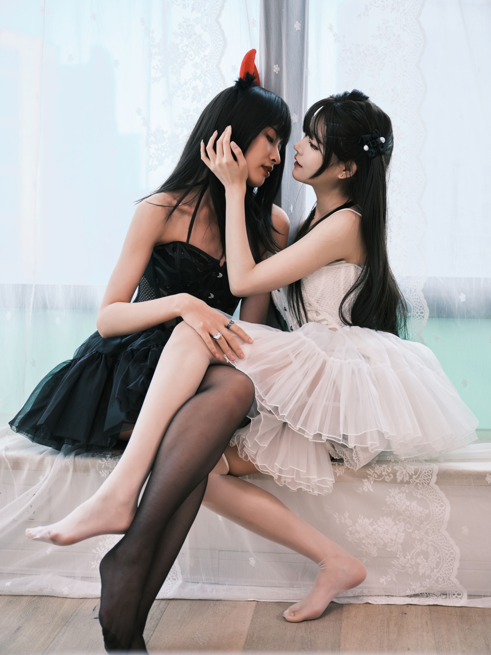 图片[3]-孟程程 晓生 – 《黑天使与白天使》[23P]-COS写真在线网