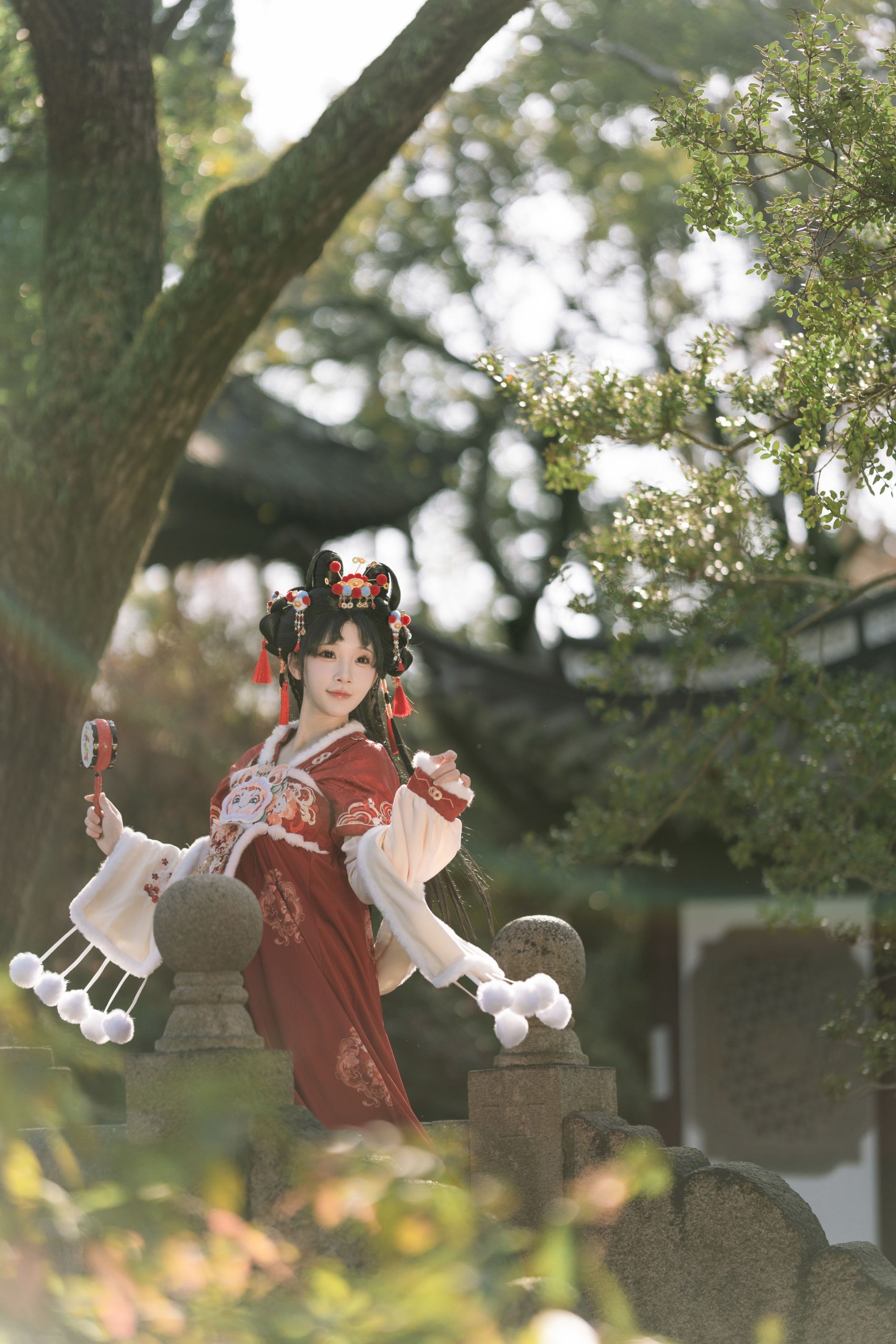 图片[4]-一只小羊 – 《红红火火迎新年》[30P]-COS写真在线网