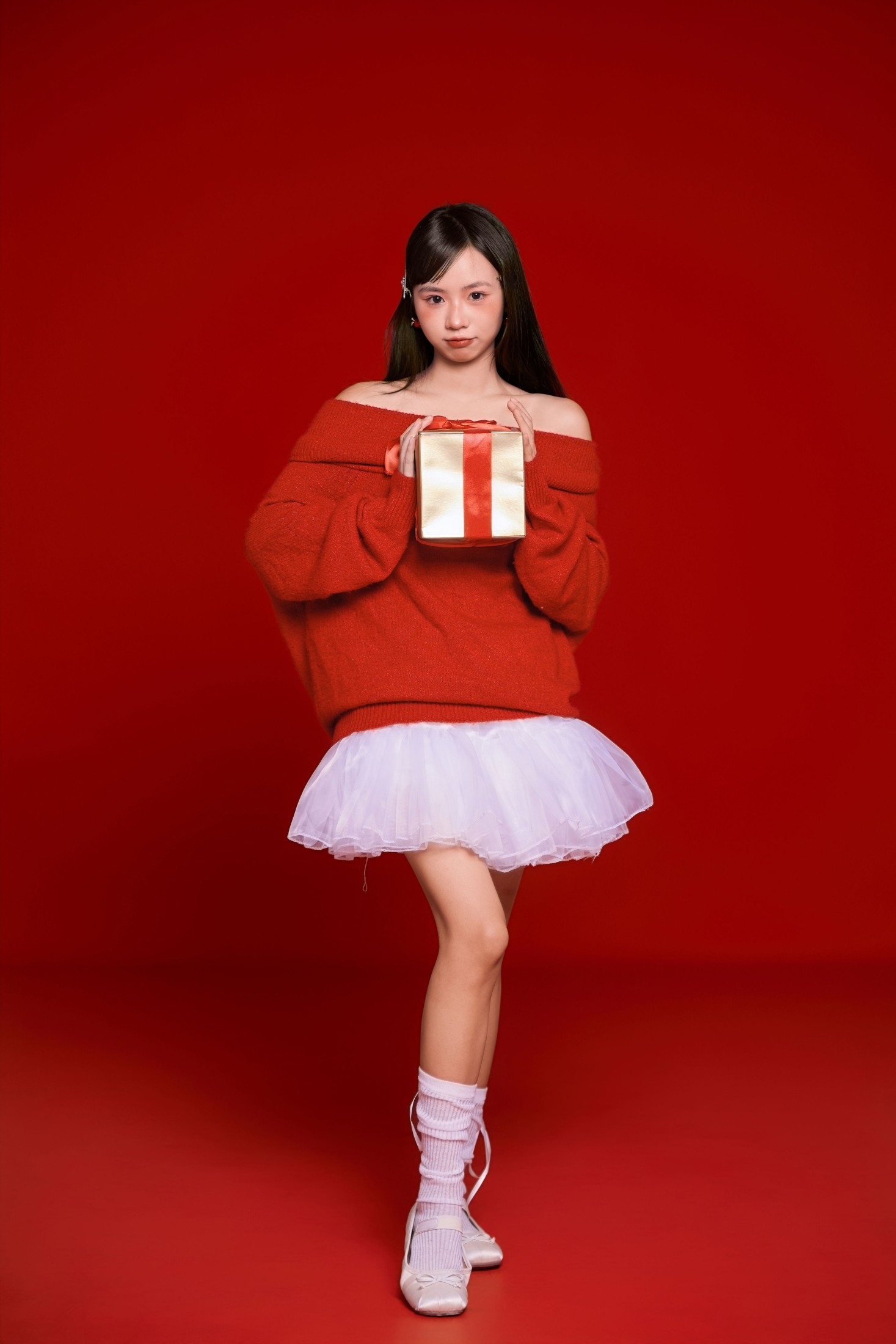 图片[3]-是三金呀 – 《红色圣诞》[29P]-COS写真在线网