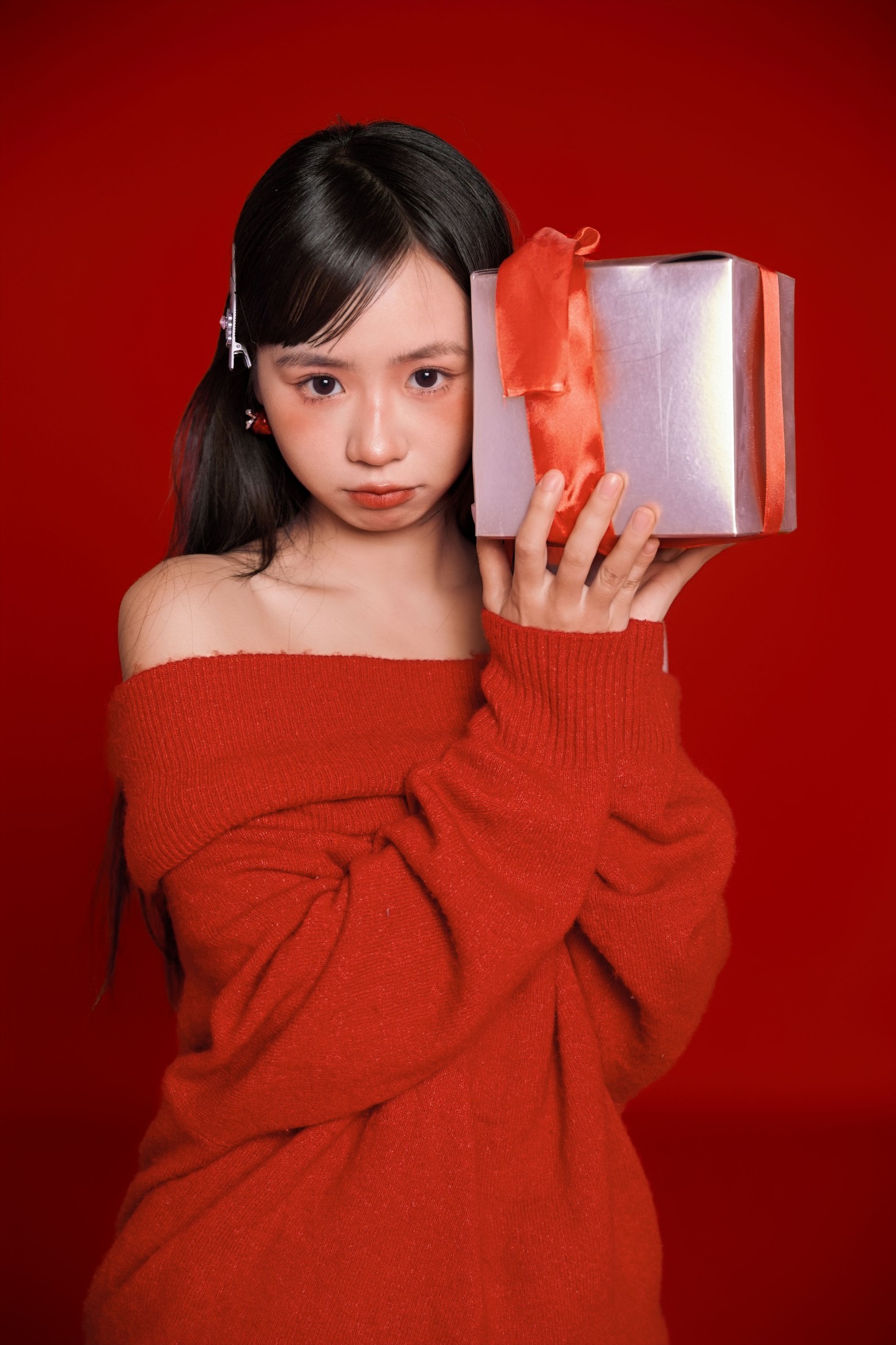 图片[4]-是三金呀 – 《红色圣诞》[29P]-COS写真在线网