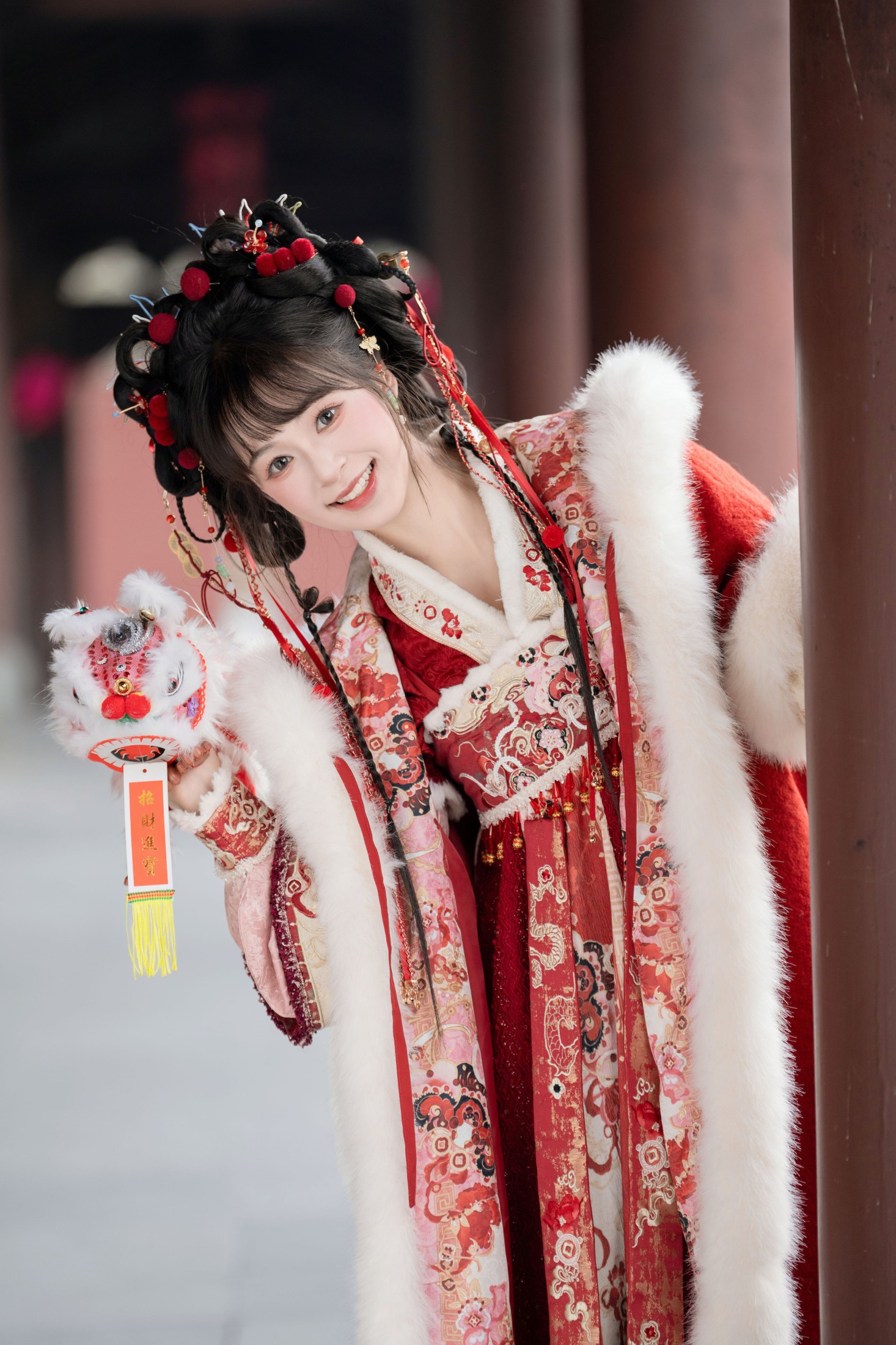 图片[5]-夏芋小年 – 《穿汉服过新年》[22P]-COS写真在线网