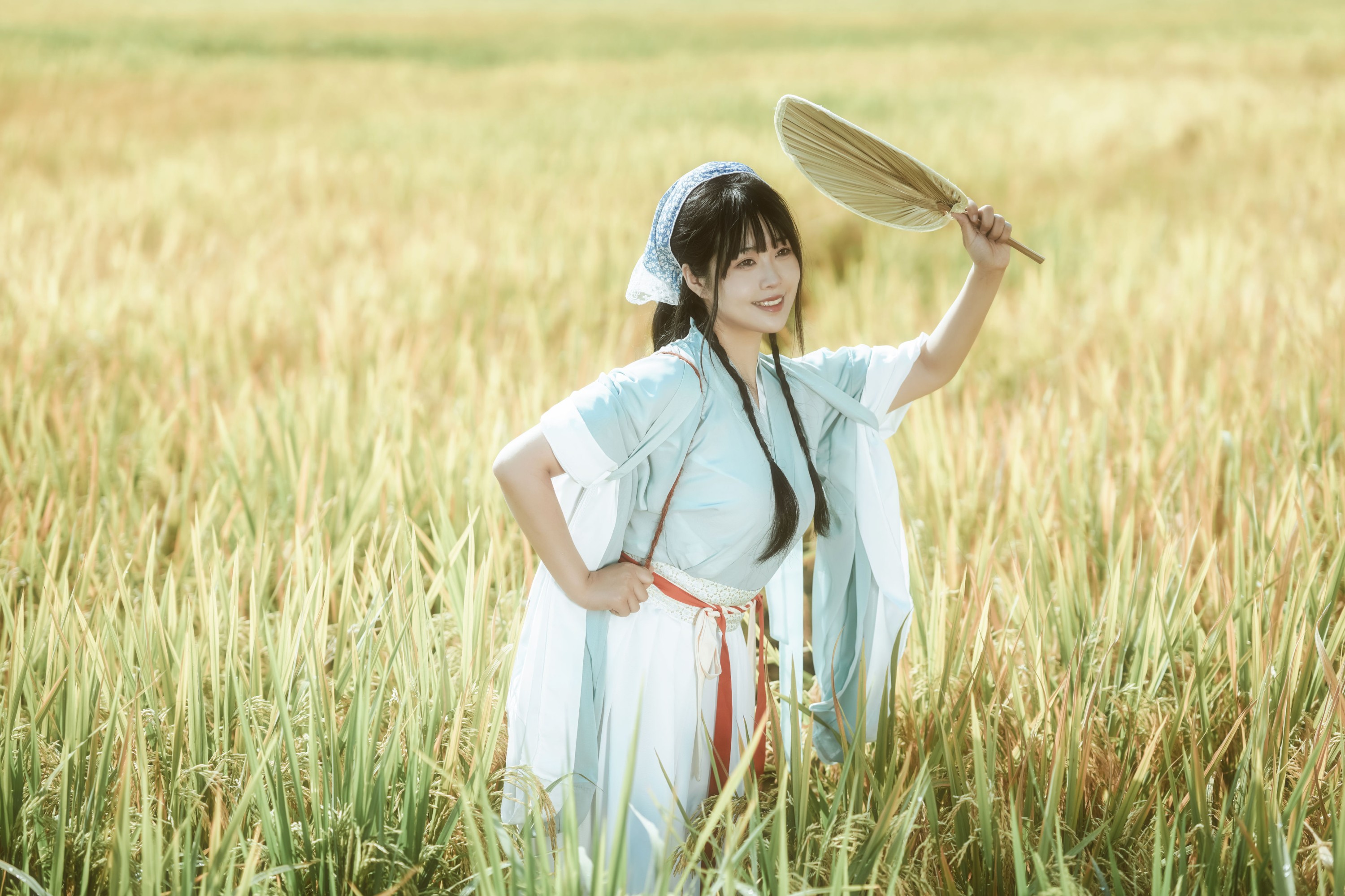 图片[3]-阿森 – 《田间女孩》[23P]-COS写真在线网