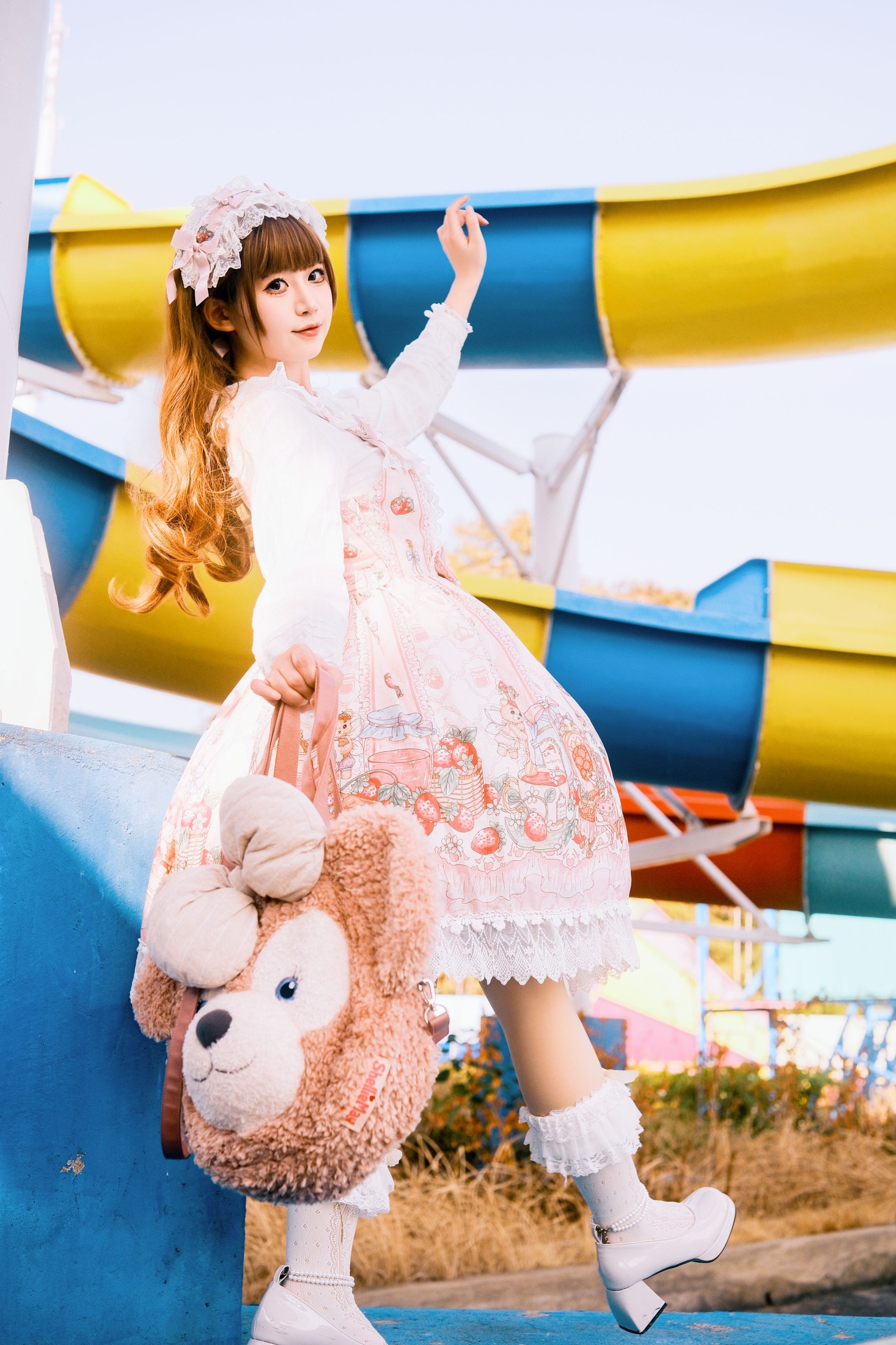 图片[4]-夏夏 – 《洛丽塔少女》[27P]-COS写真在线网