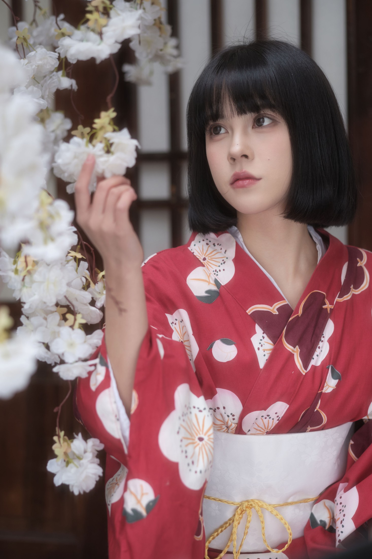 图片[4]-悲伤薯条555 – 《和服少女》[30P]-COS写真在线网