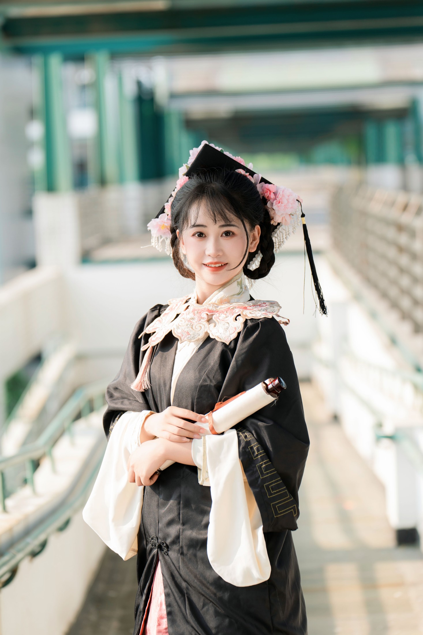 图片[5]-湫一只岁岁 – 《毕业簪花 一路生花》[30P]-COS写真在线网