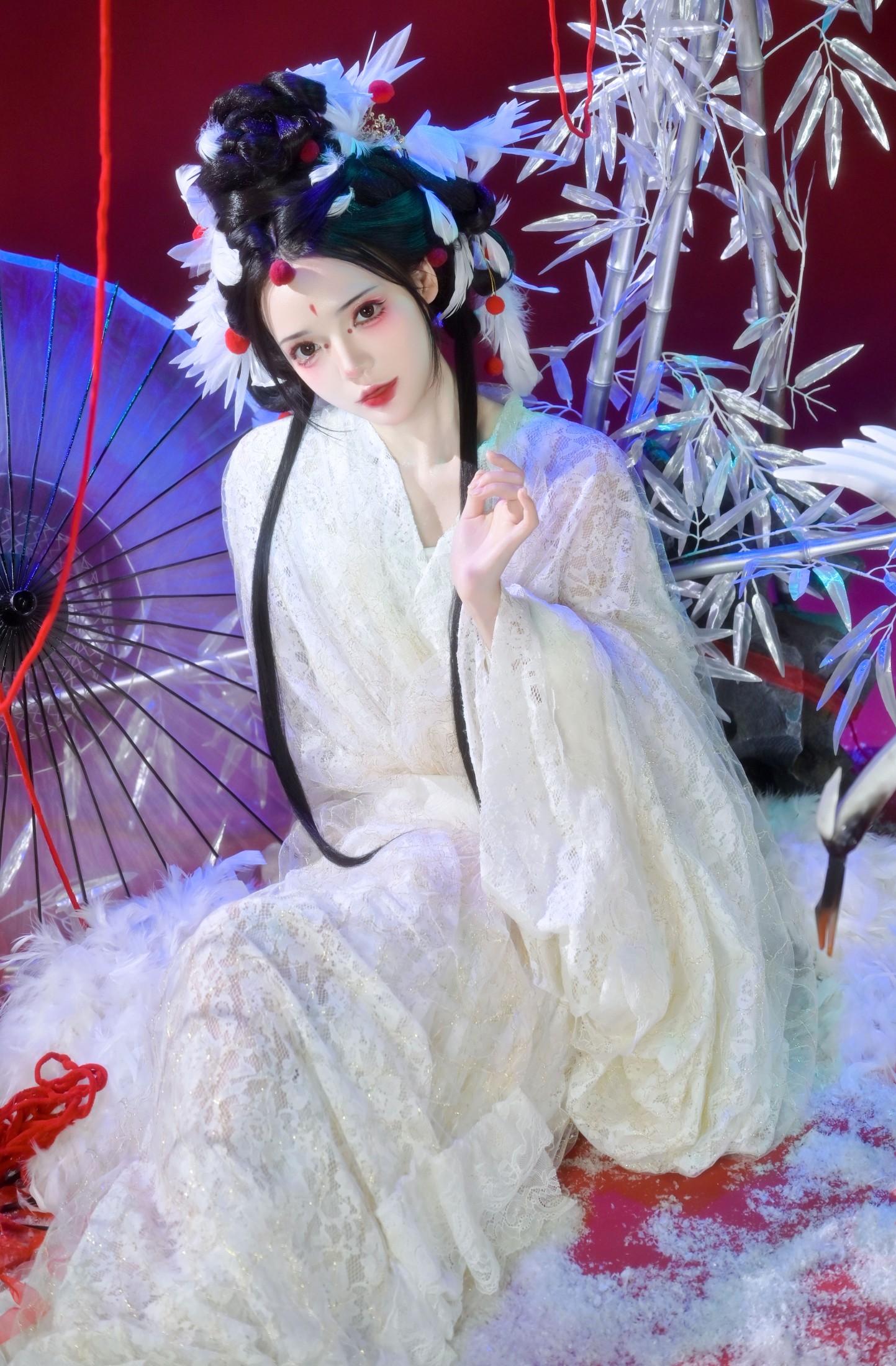图片[3]-哩小莹 – 《仙鹤》[24P]-COS写真在线网
