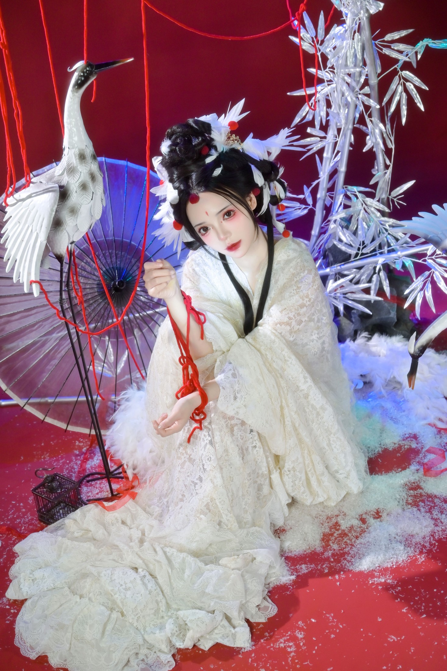 图片[4]-哩小莹 – 《仙鹤》[24P]-COS写真在线网