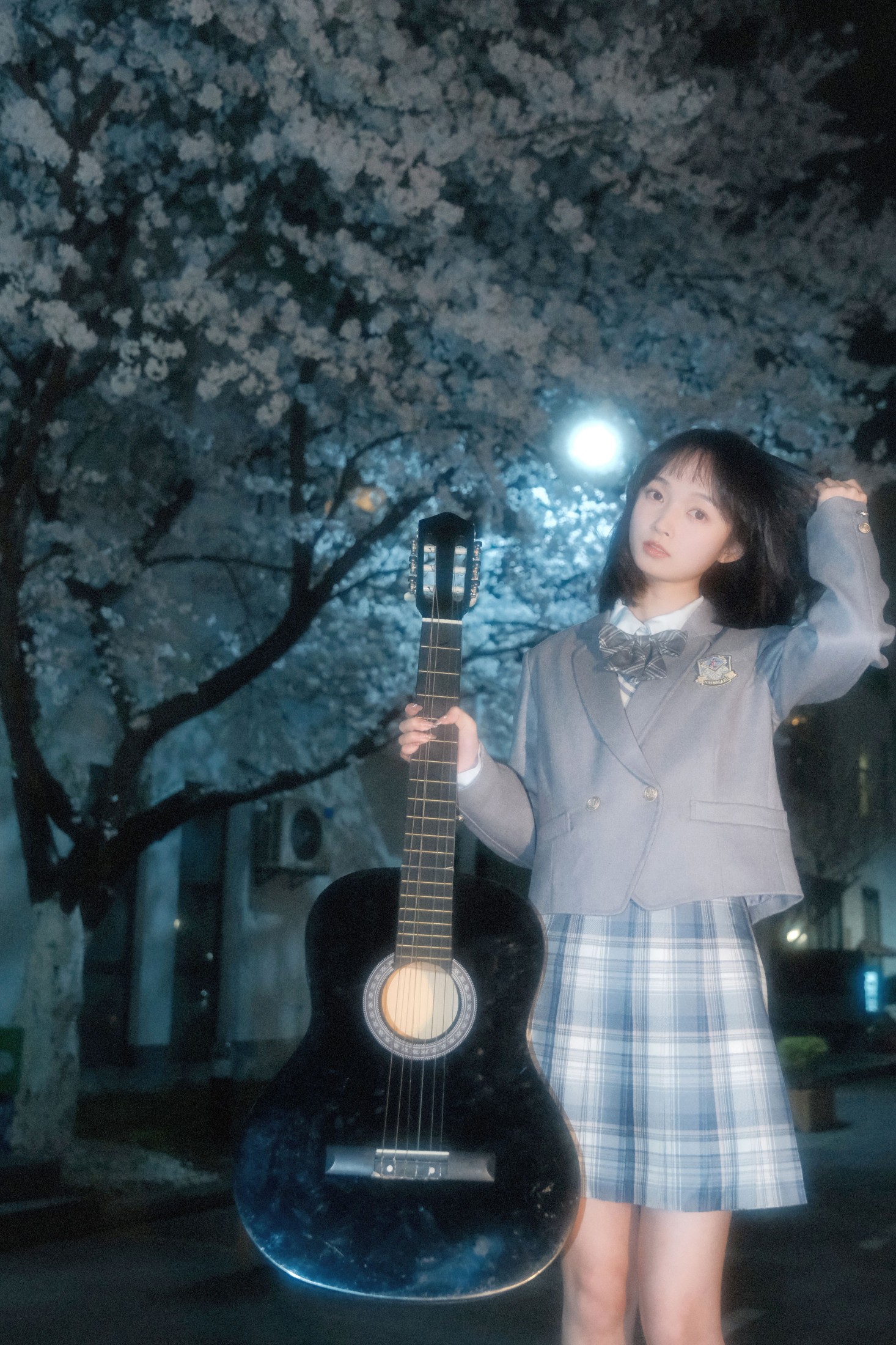 图片[3]-乌堆少女 – 《夜樱》[25P]-COS写真在线网