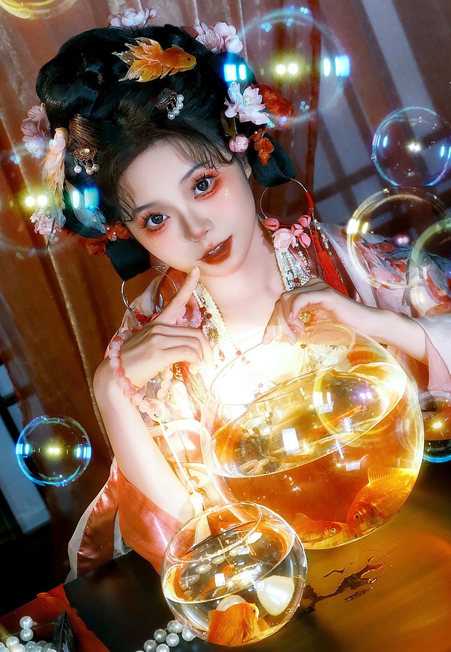 图片[3]-亭子大魔王 – 《锦鲤公主》[22P]-COS写真在线网