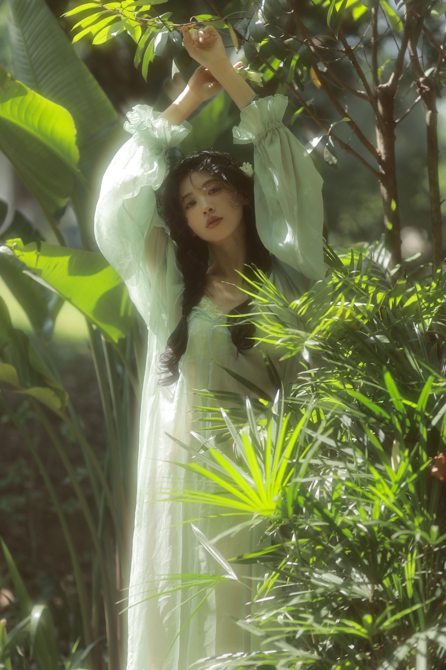 图片[4]-吉祥祥 – 《绿光》[25P]-COS写真在线网