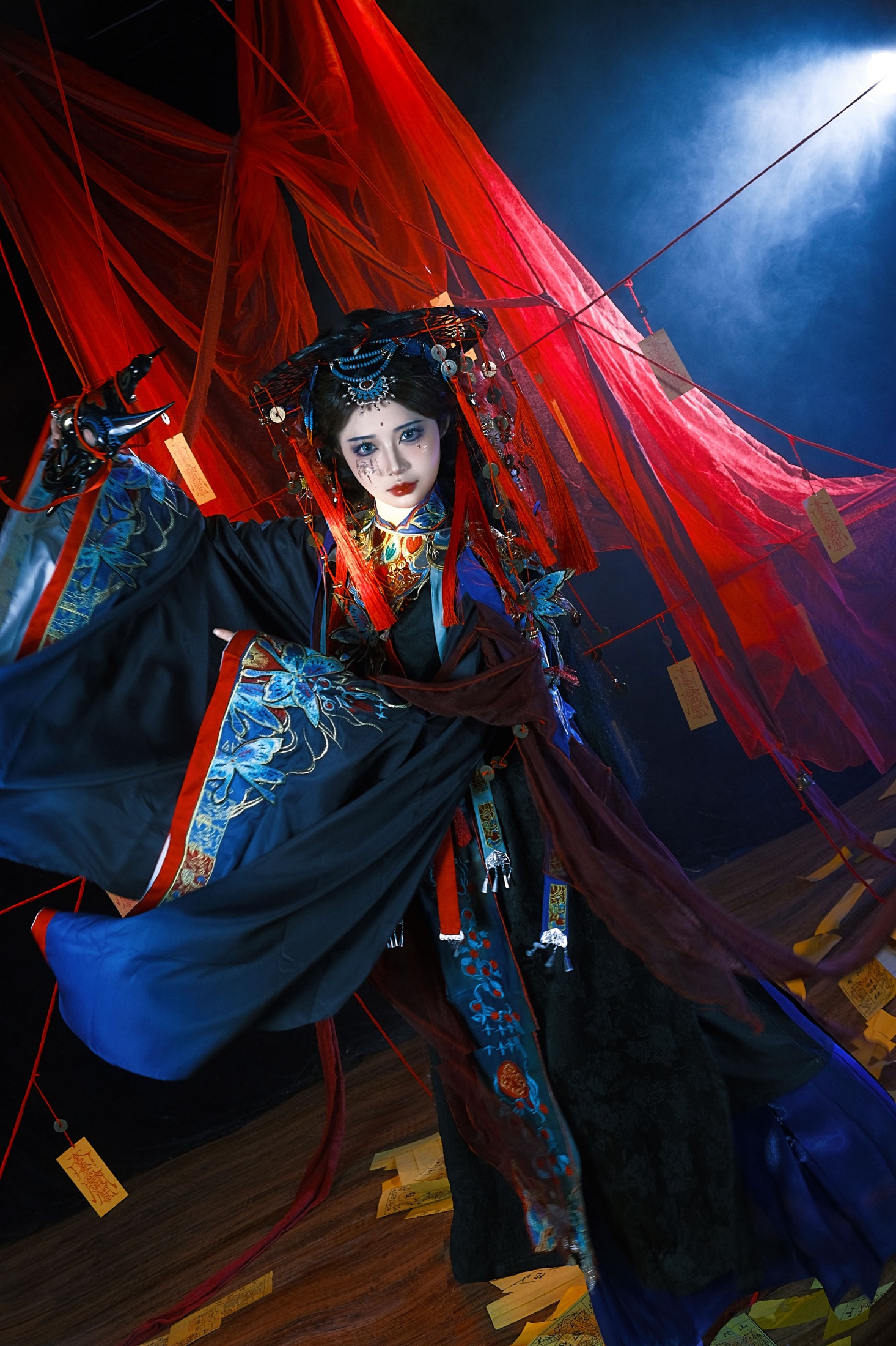 图片[5]-陈呀么陈开心 – 《傩戏》[22P]-COS写真在线网