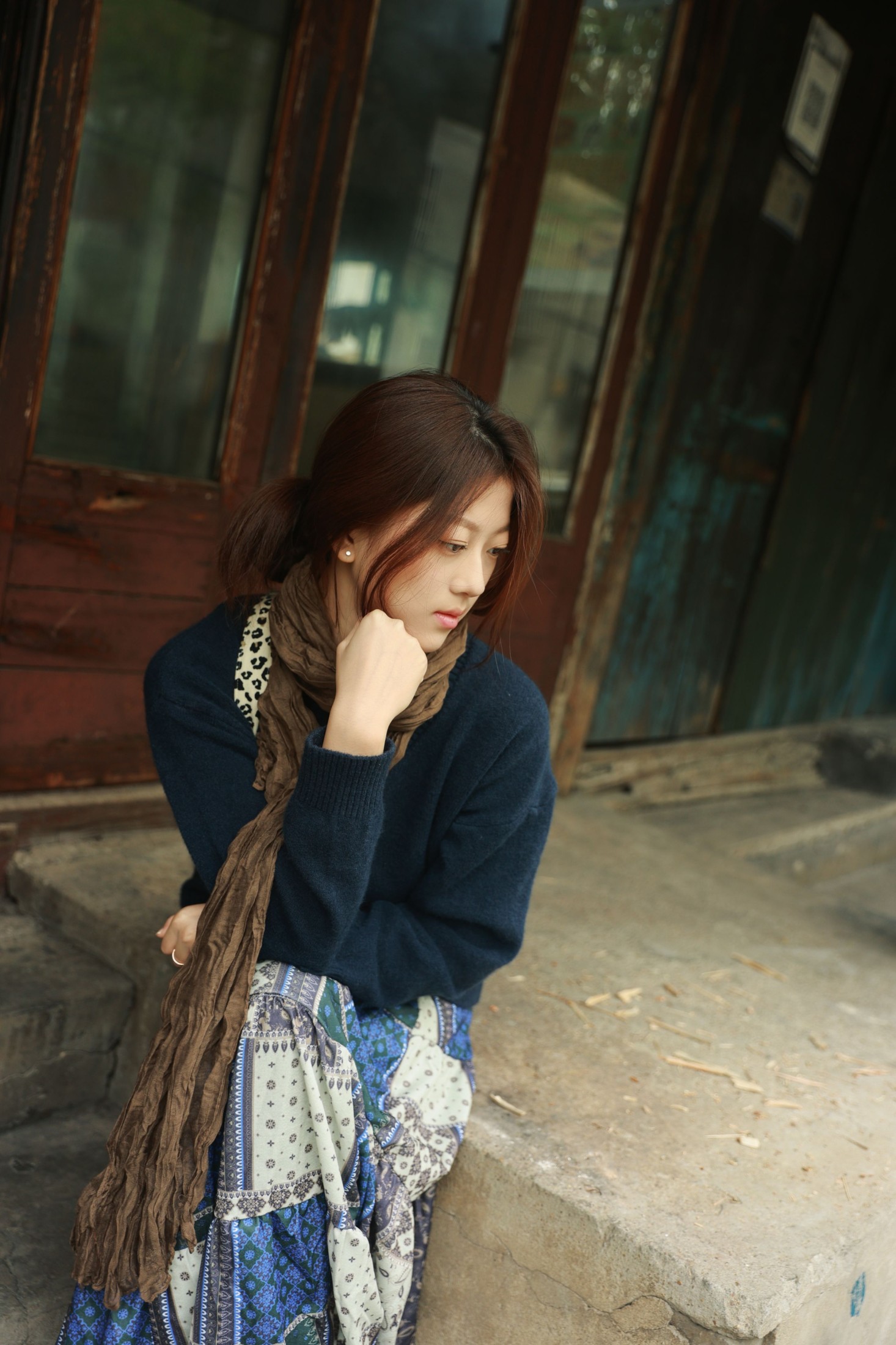 图片[3]-周周 – 《县城文学》[29P]-COS写真在线网