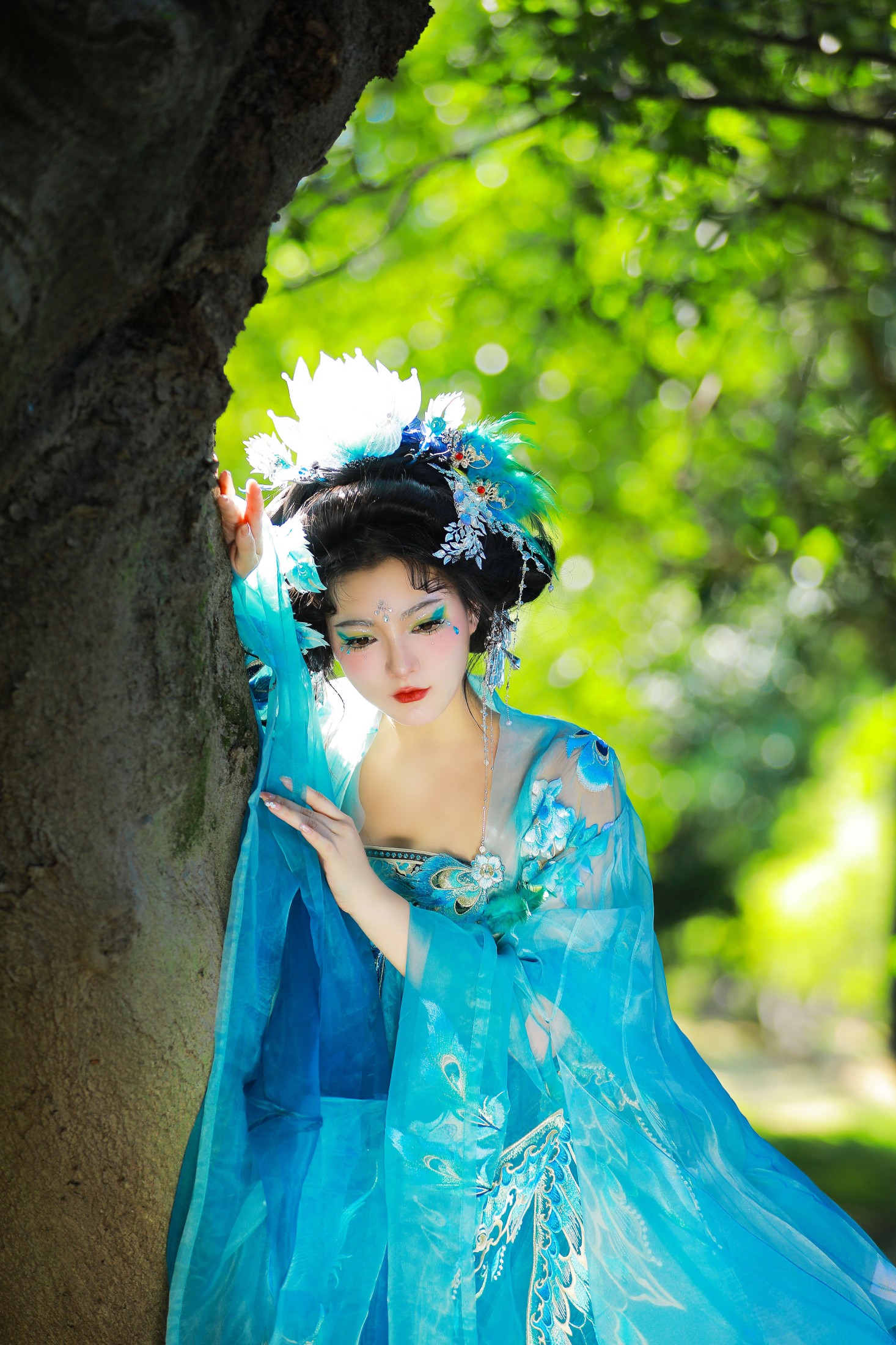 图片[3]-猫子子 – 《雀灵》[22P]-COS写真在线网