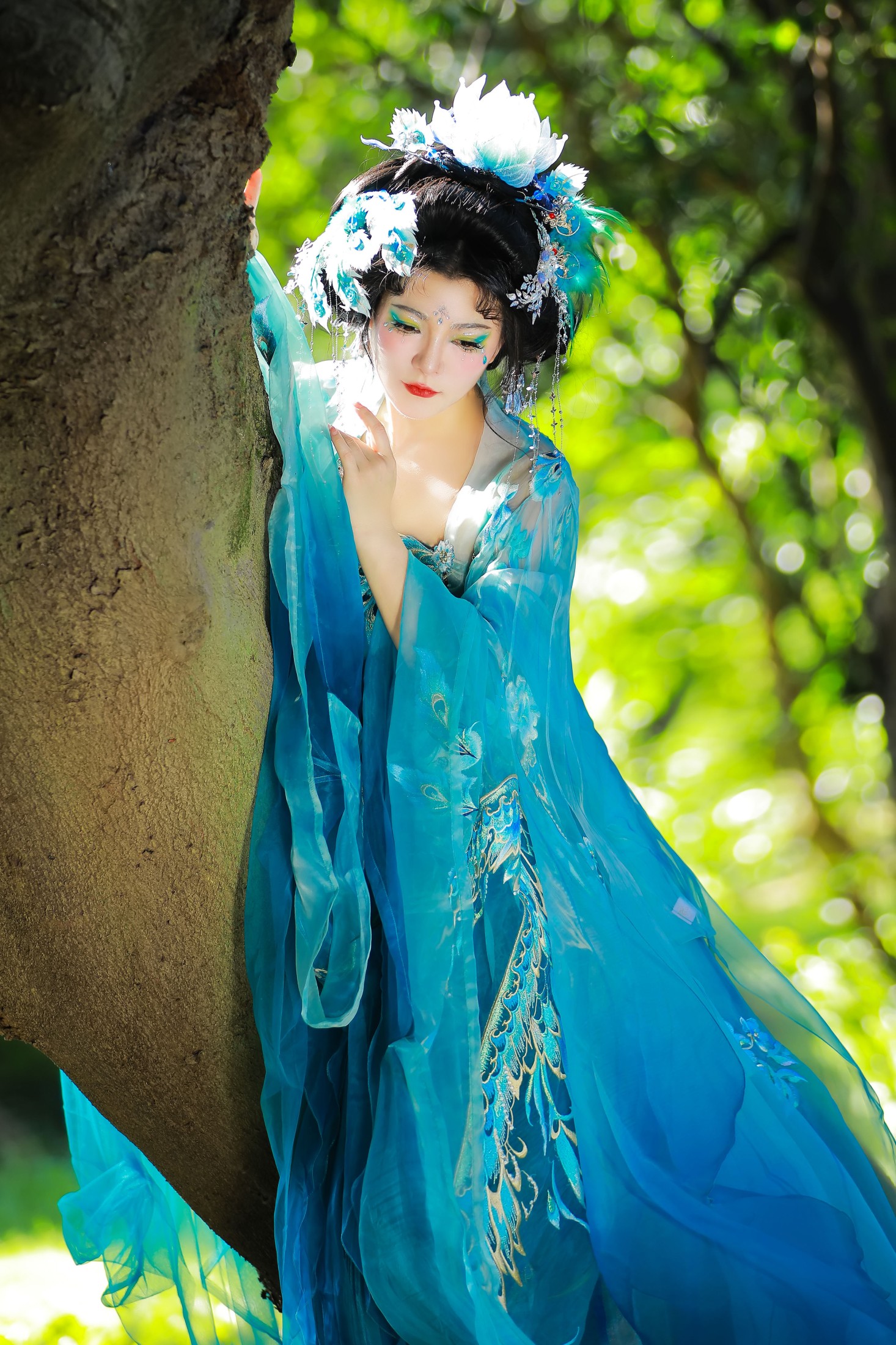 图片[4]-猫子子 – 《雀灵》[22P]-COS写真在线网