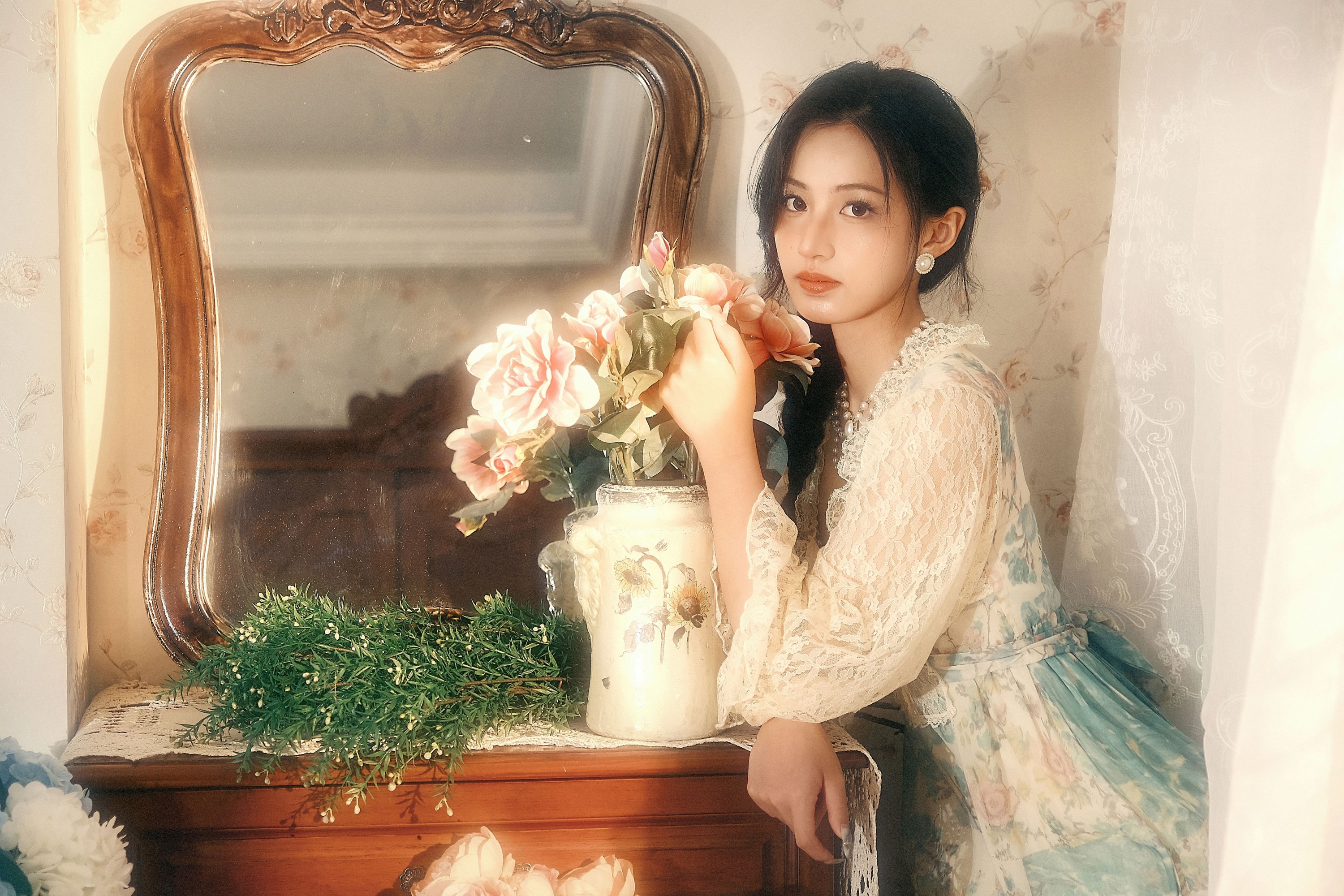 图片[4]-Q泡小轩__ – 《以花之名》[17P]-COS写真在线网