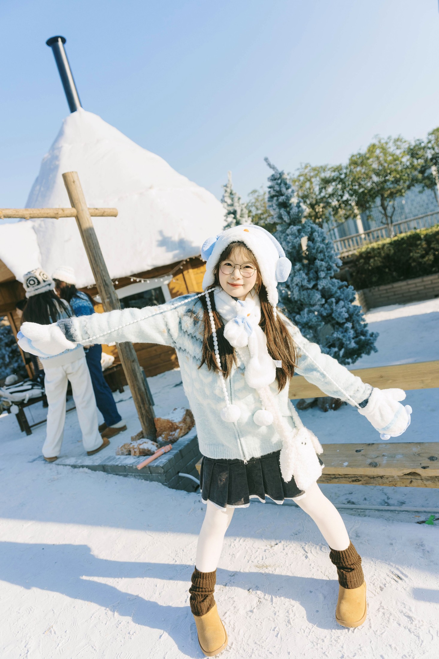 图片[4]-一颗小橙子哎 – 《雪景氛围感》[21P]-COS写真在线网