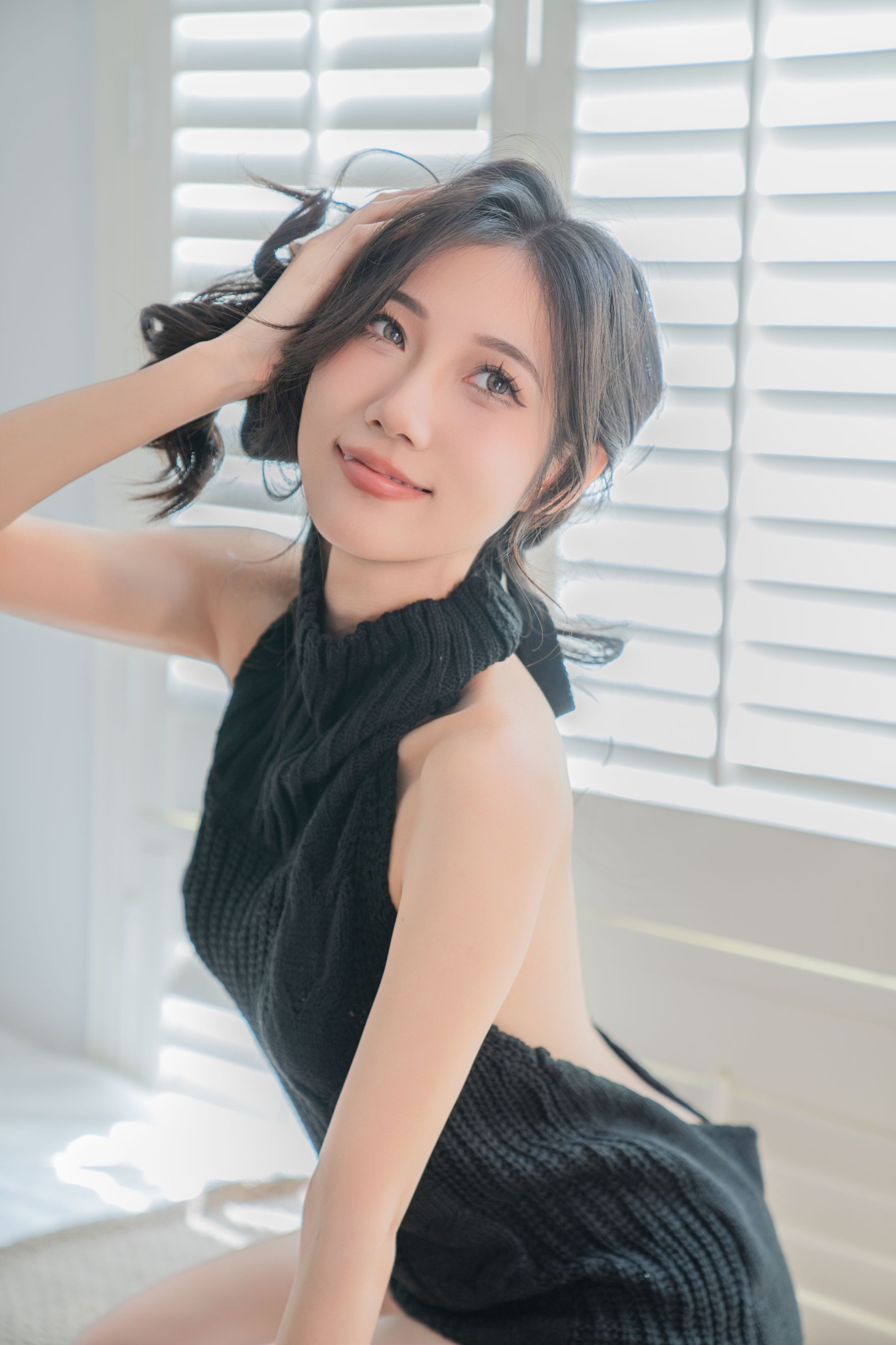 图片[5]-o1ne万 – 《黑色毛衣》[22P]-COS写真在线网