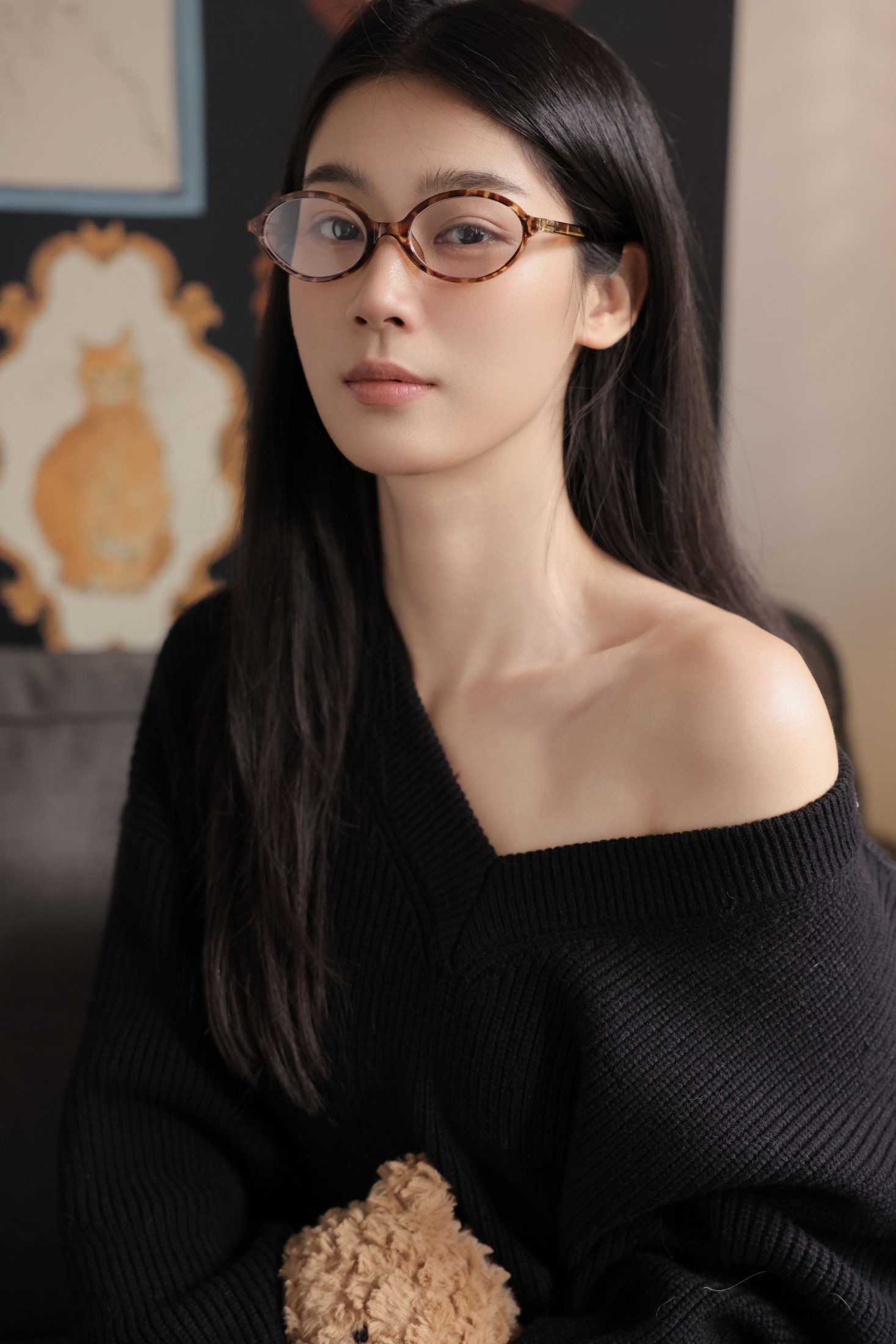 图片[5]-见南山 – 《黑色》[33P]-COS写真在线网